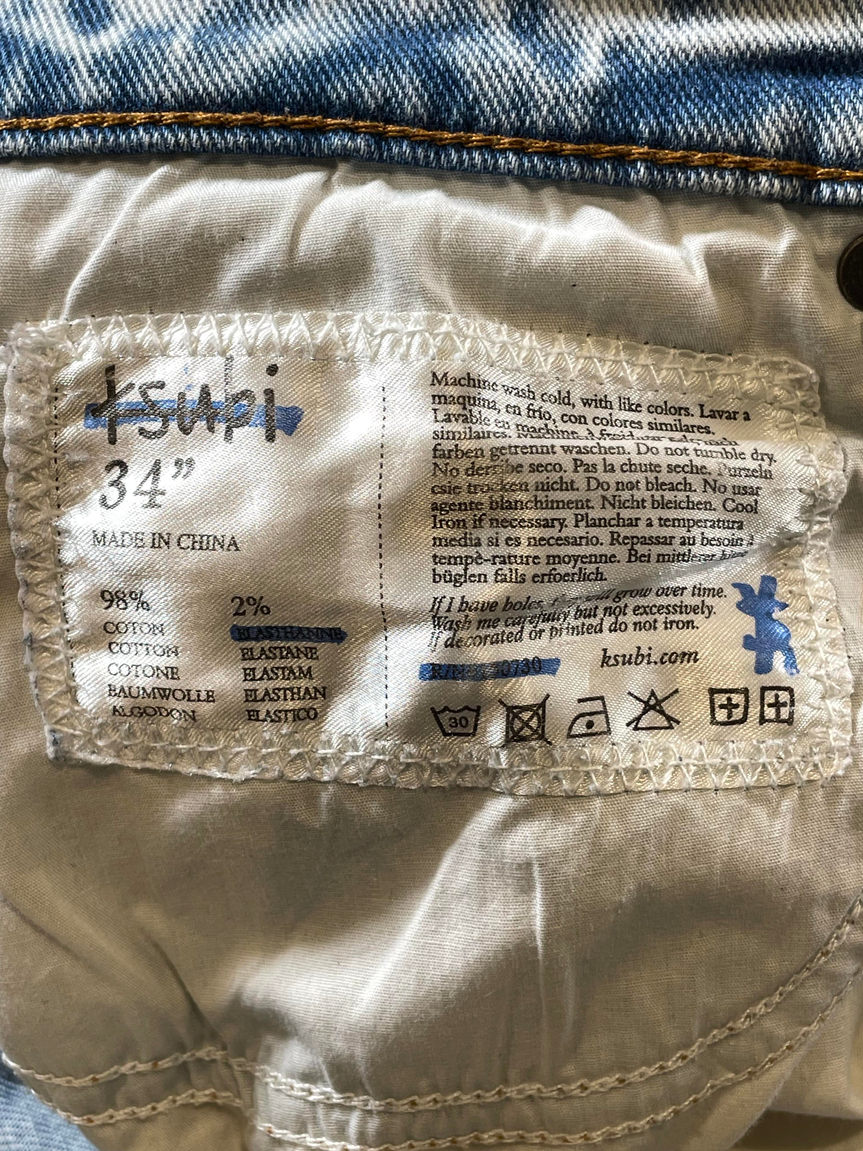 Ksubi Blue Jeans