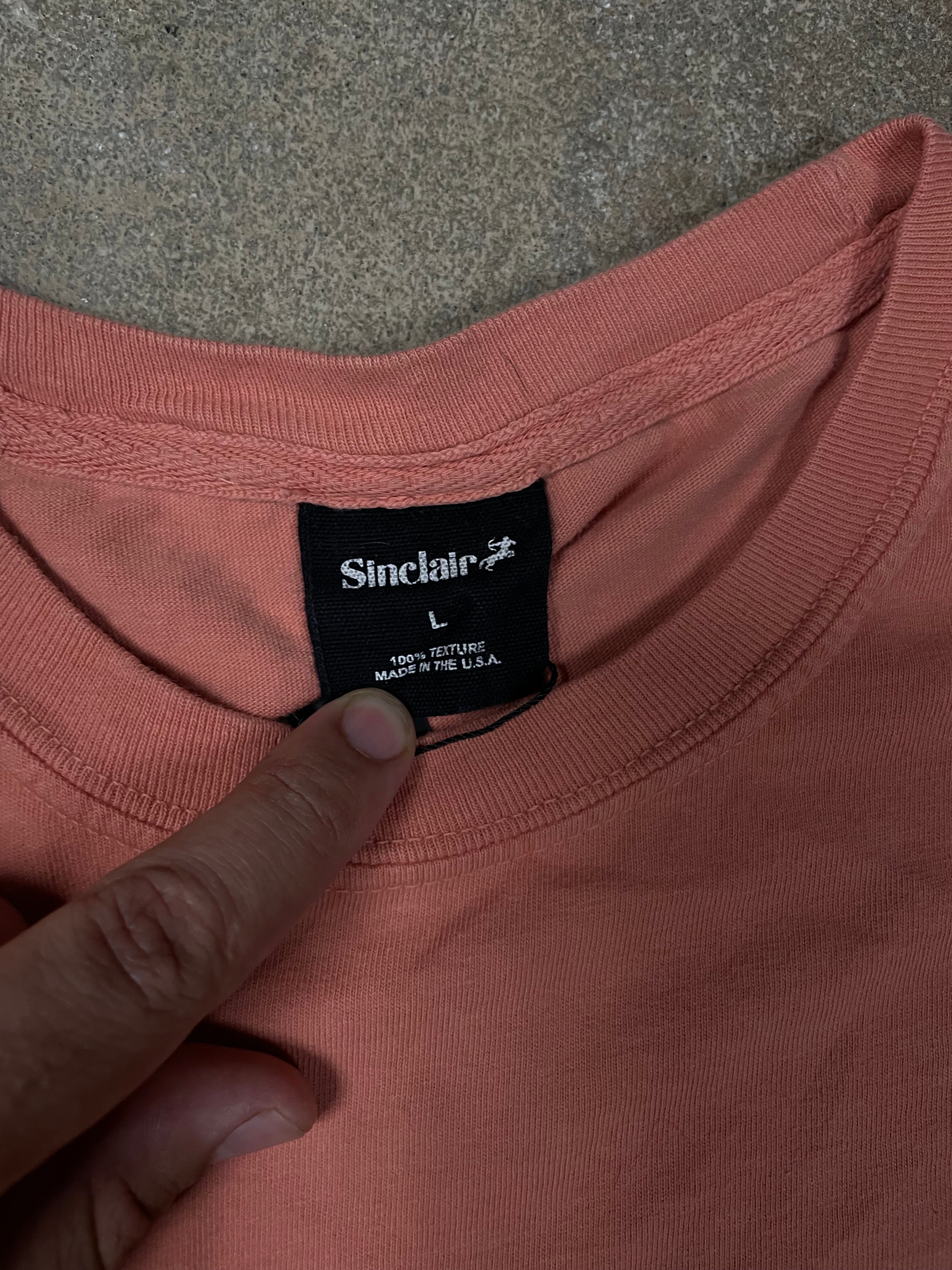 Sinclair Tee Orange Horse Used Large