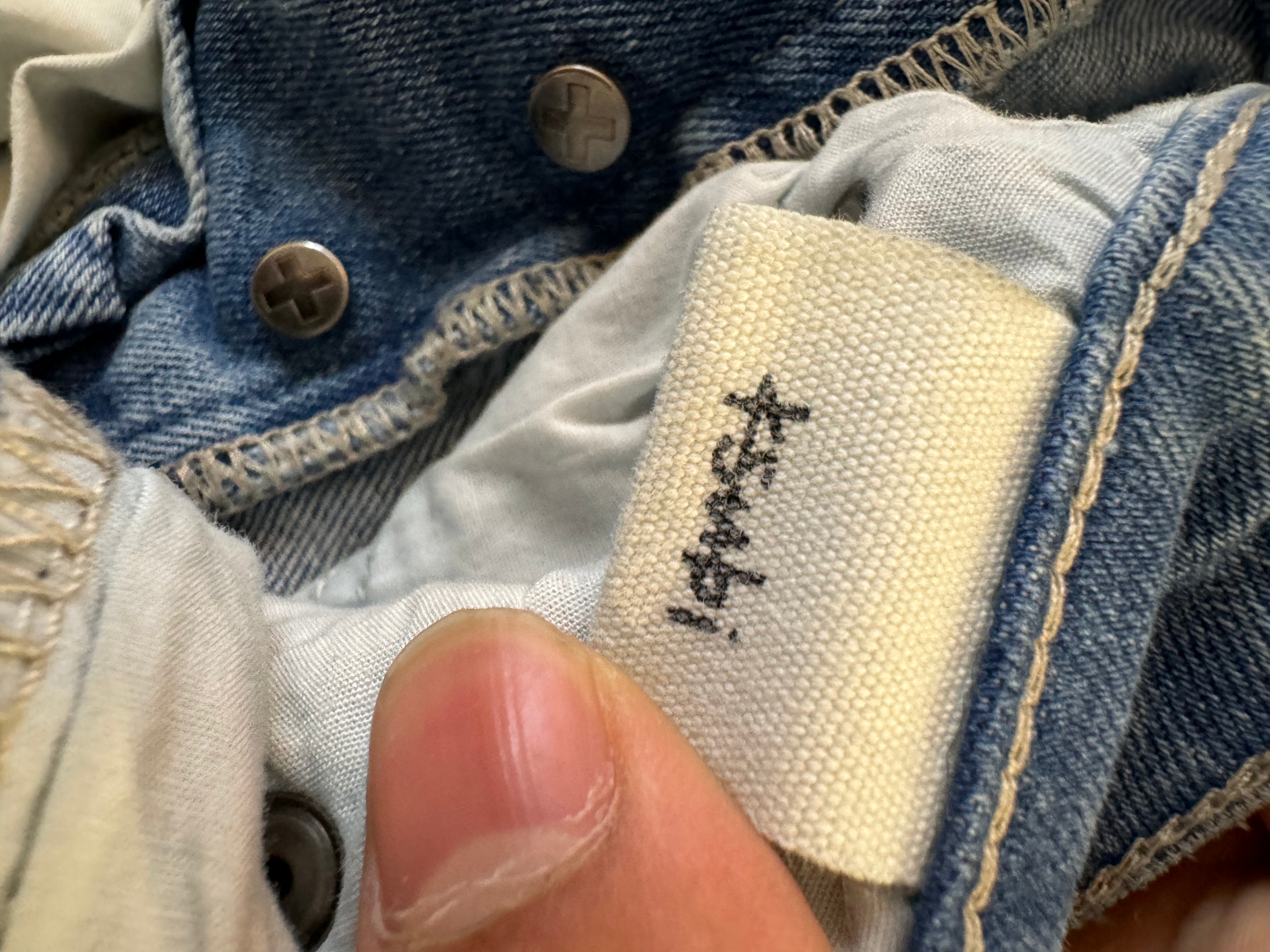 Ksubi Jeans Blue Used 28