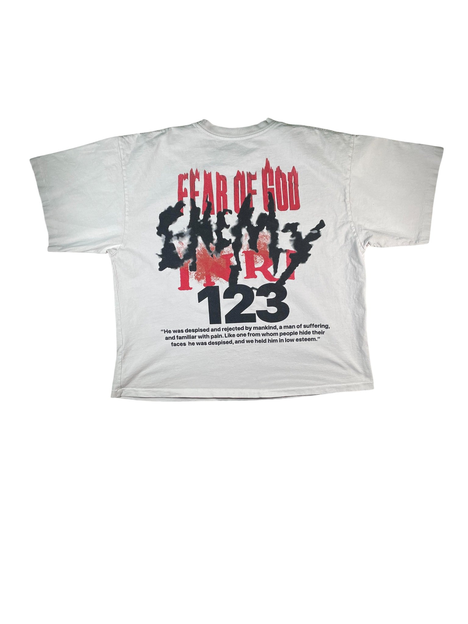 Rivington 123 x FOG Cream & Red Tee