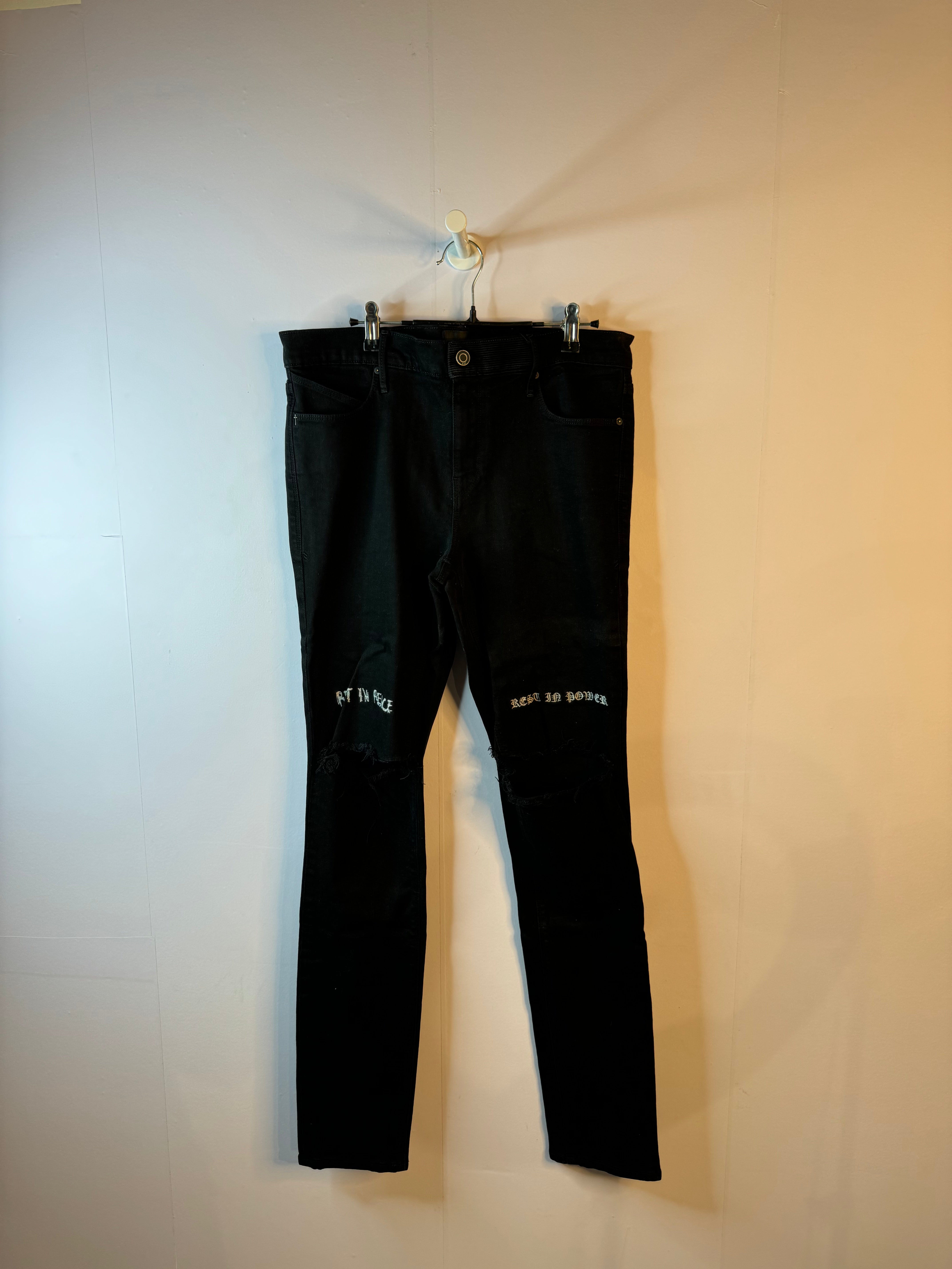 RTA Jeans Black Used 34