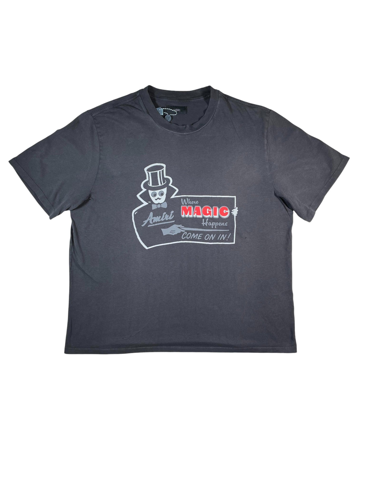 Amiri 'Magic' Black Tee