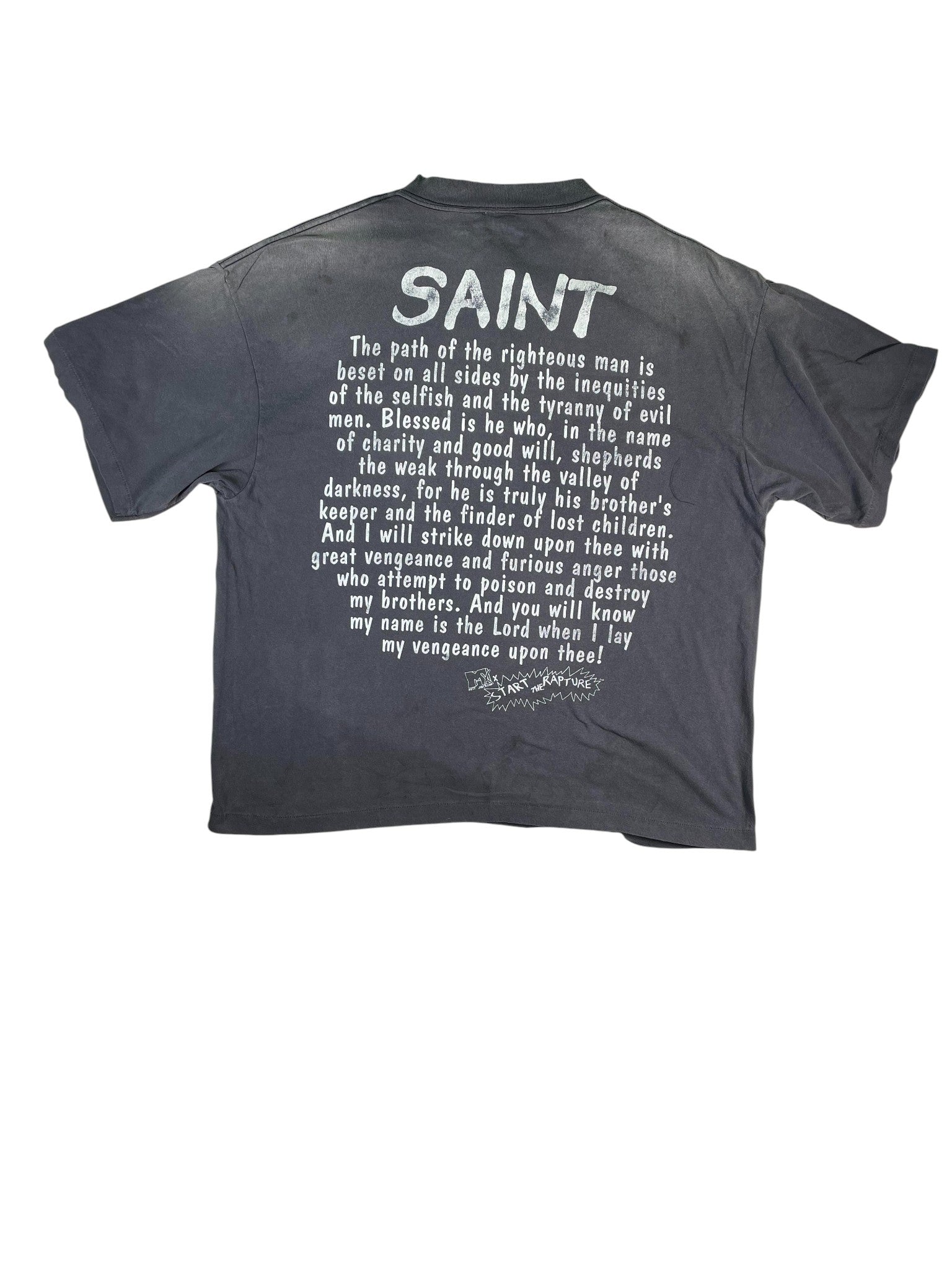 Saint Michael 'Rapture' Black Tee