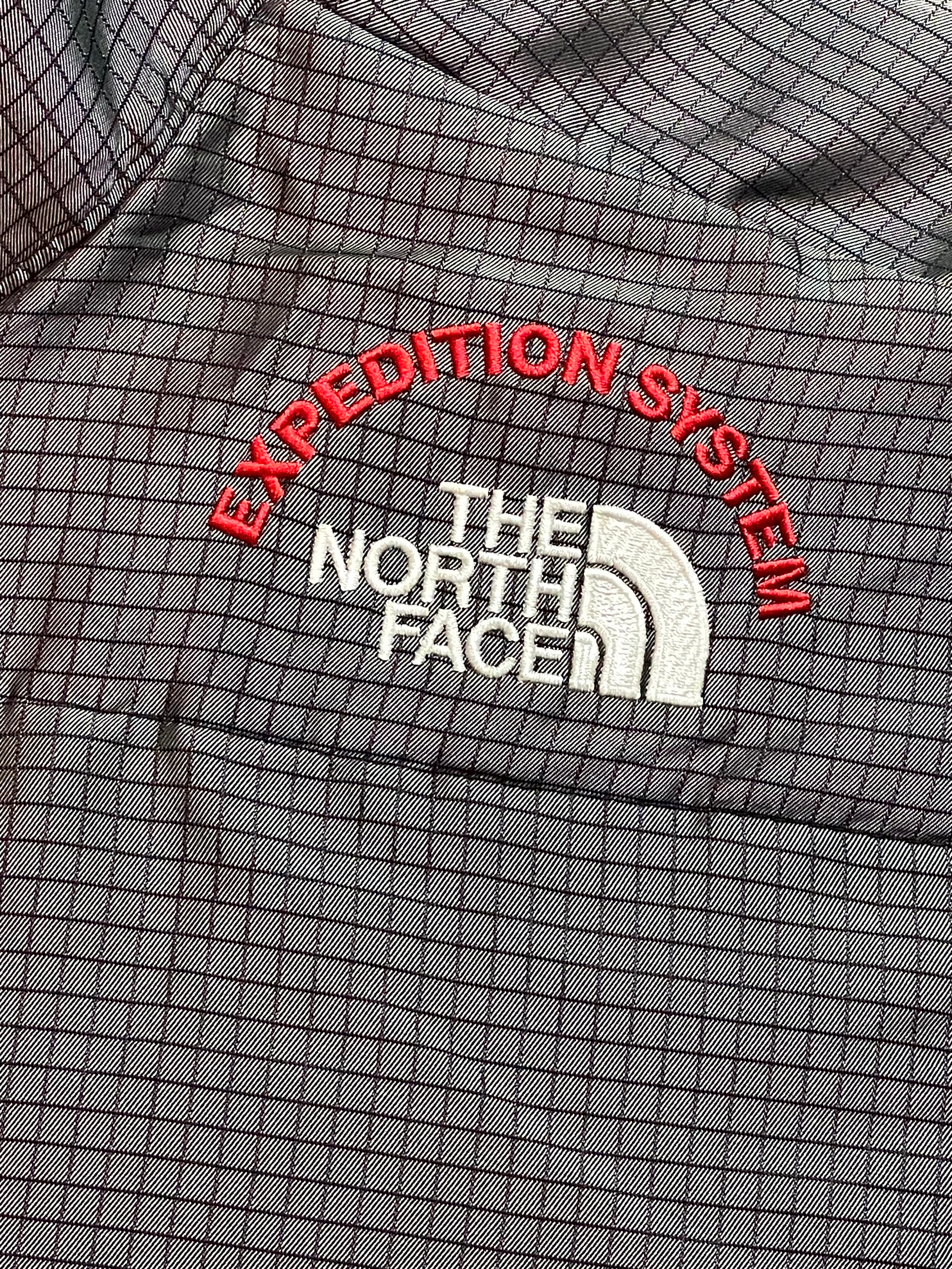 The North Face Fleece Expedition System Zip Up Black & Gray Jacket