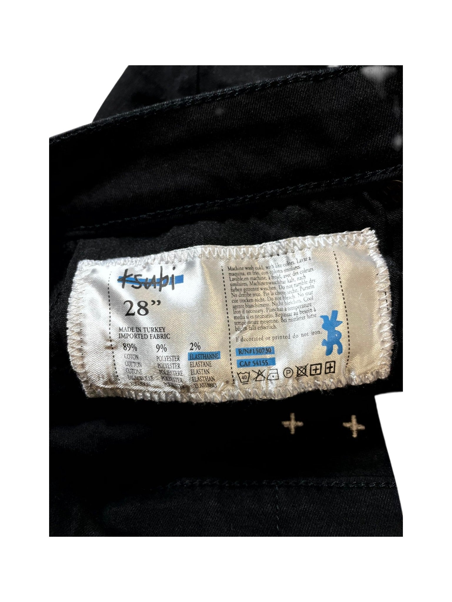 Ksubi Black Jeans