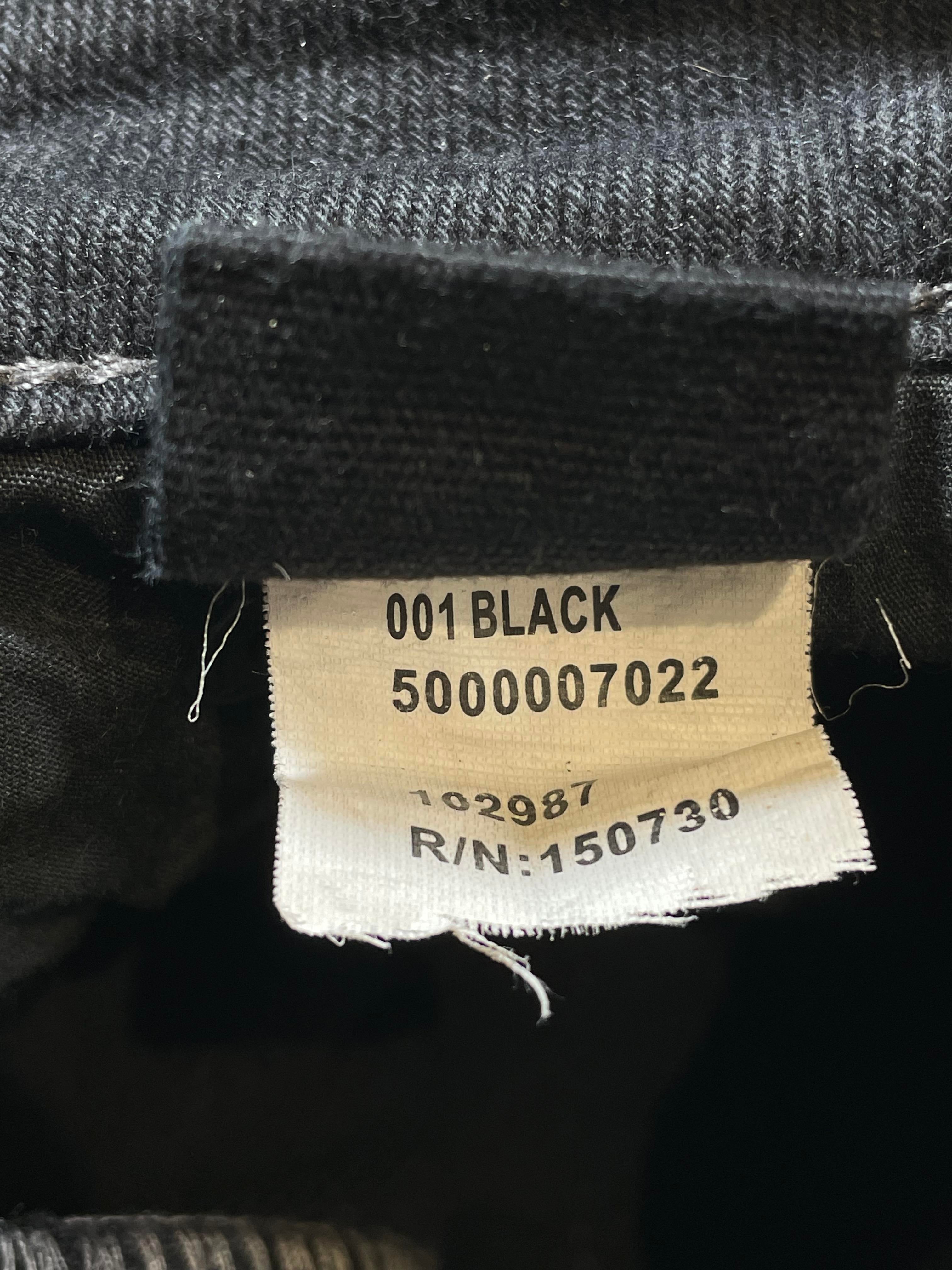 Ksubi White Logo Black Jeans