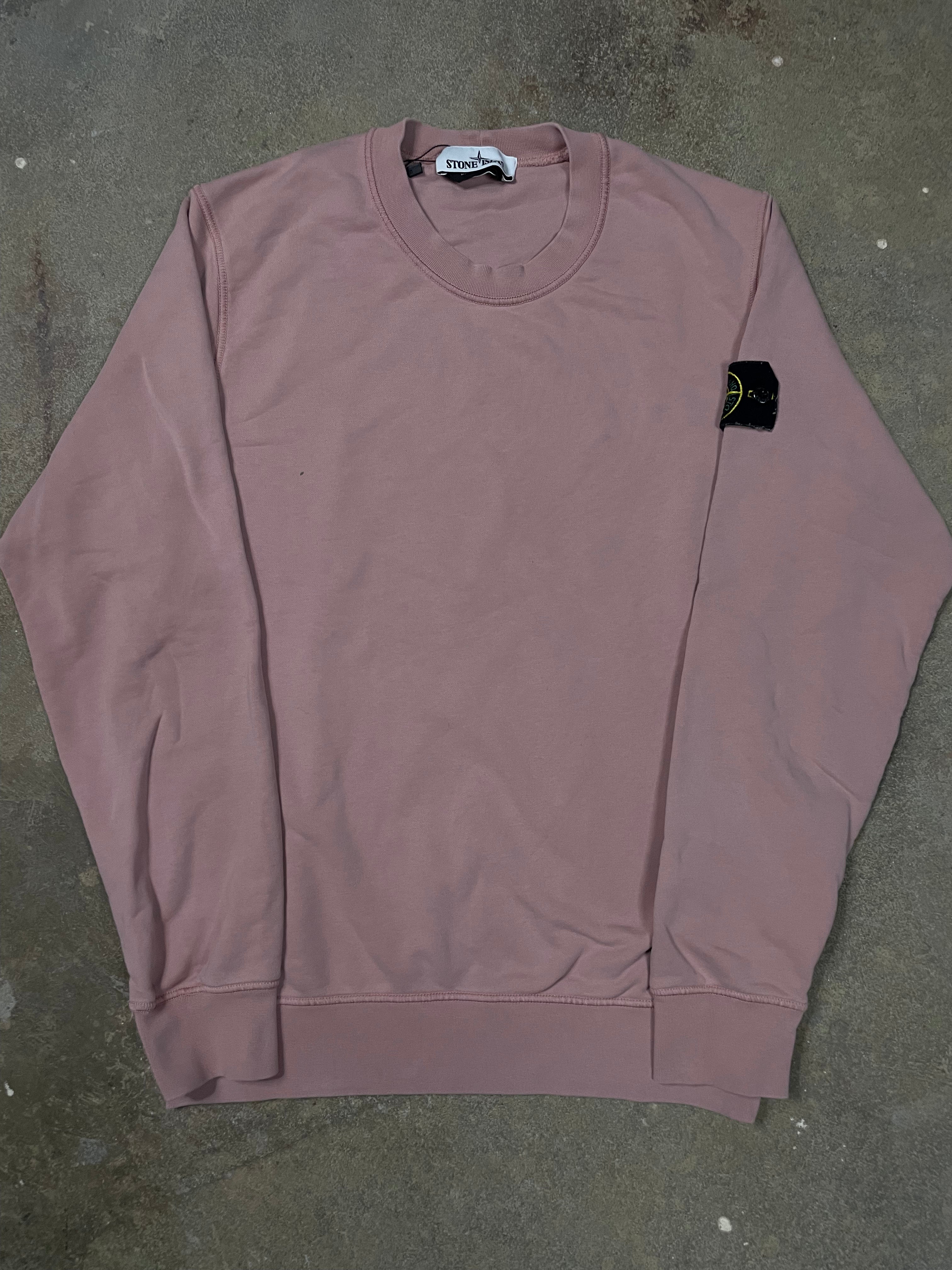 Stone Island Crewneck Peach Sweatshirt
