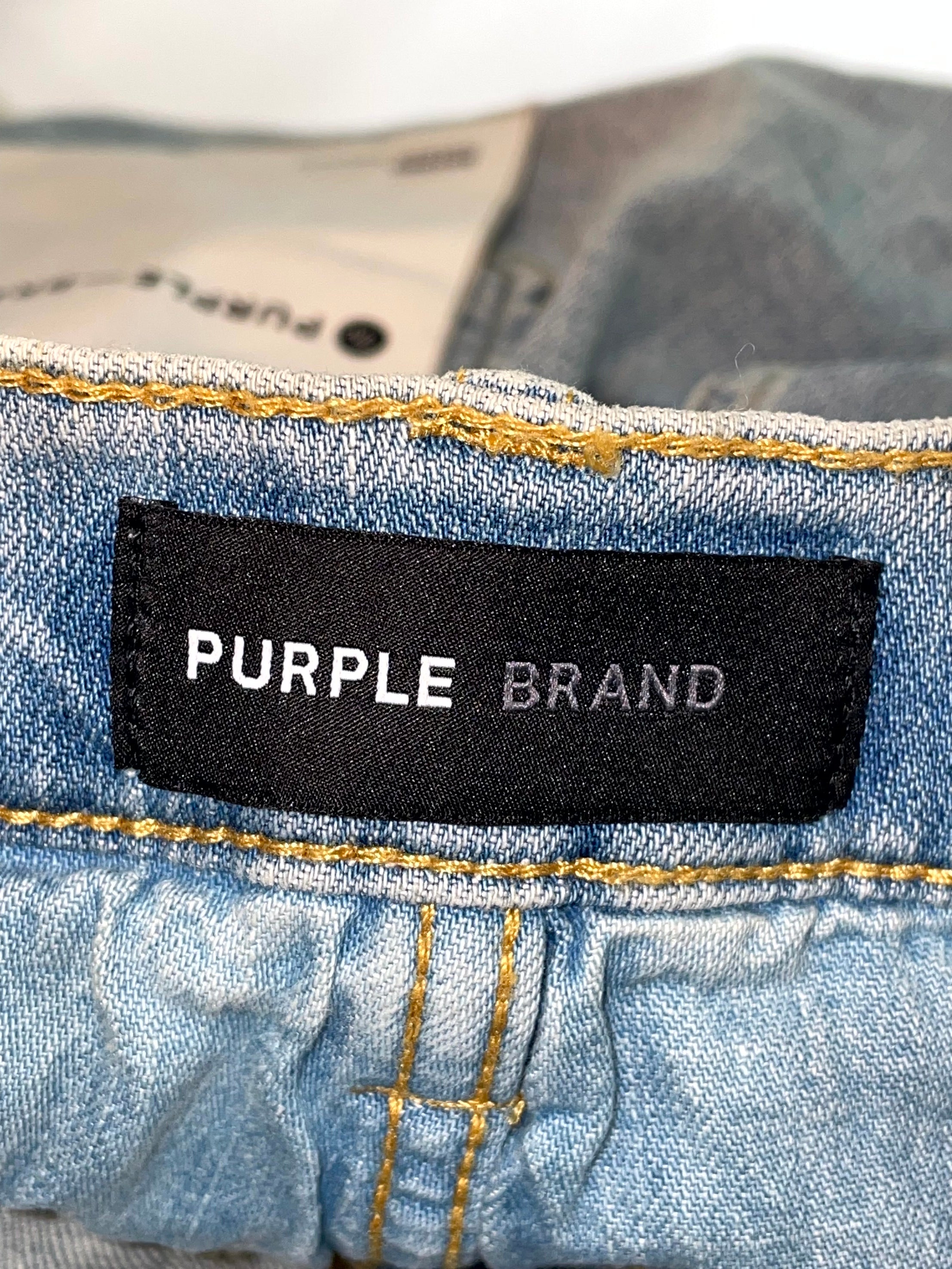 Purple Brand Light Wash Jeans