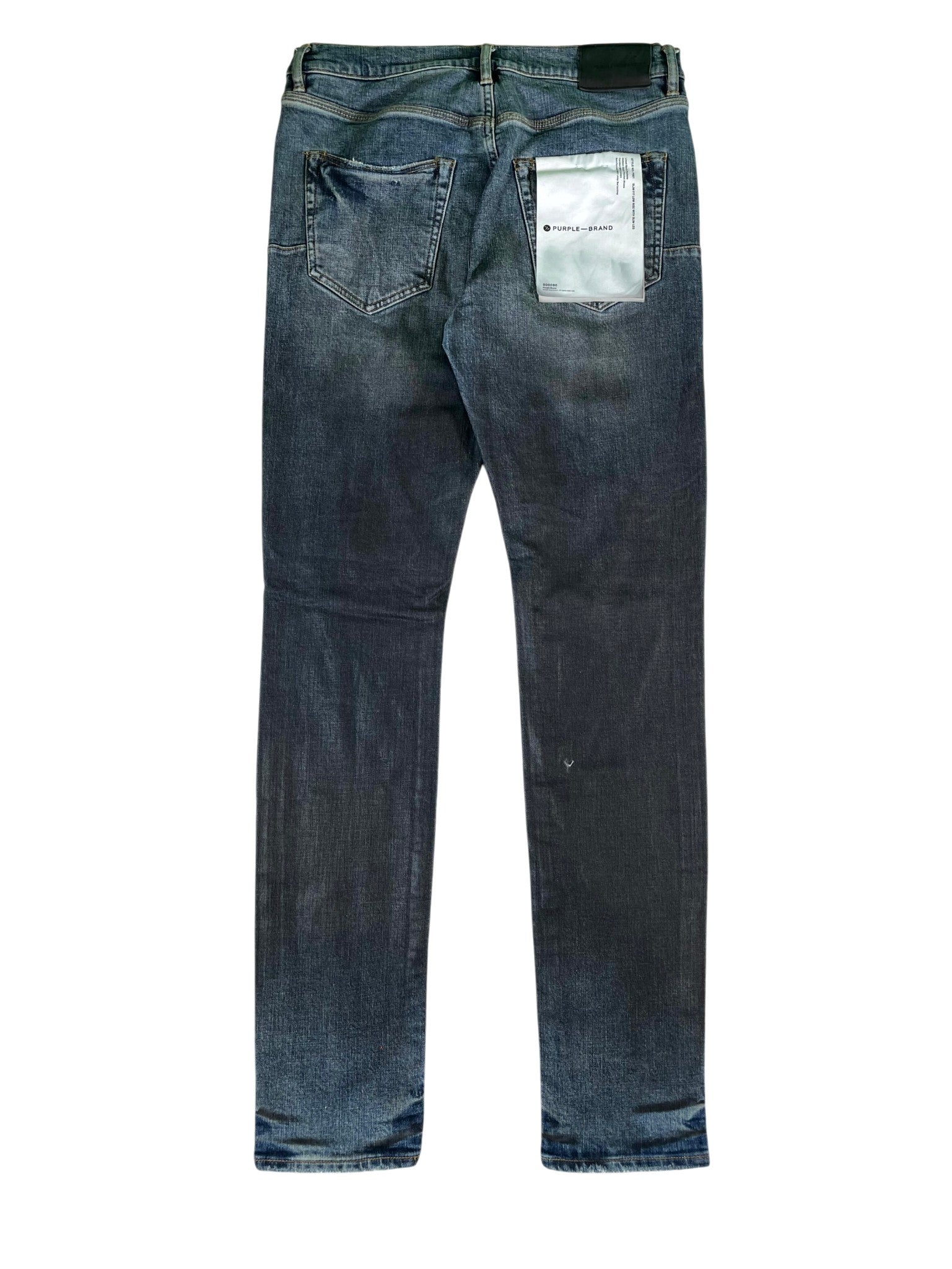 Purple Brand Wax Blue & Black Jeans