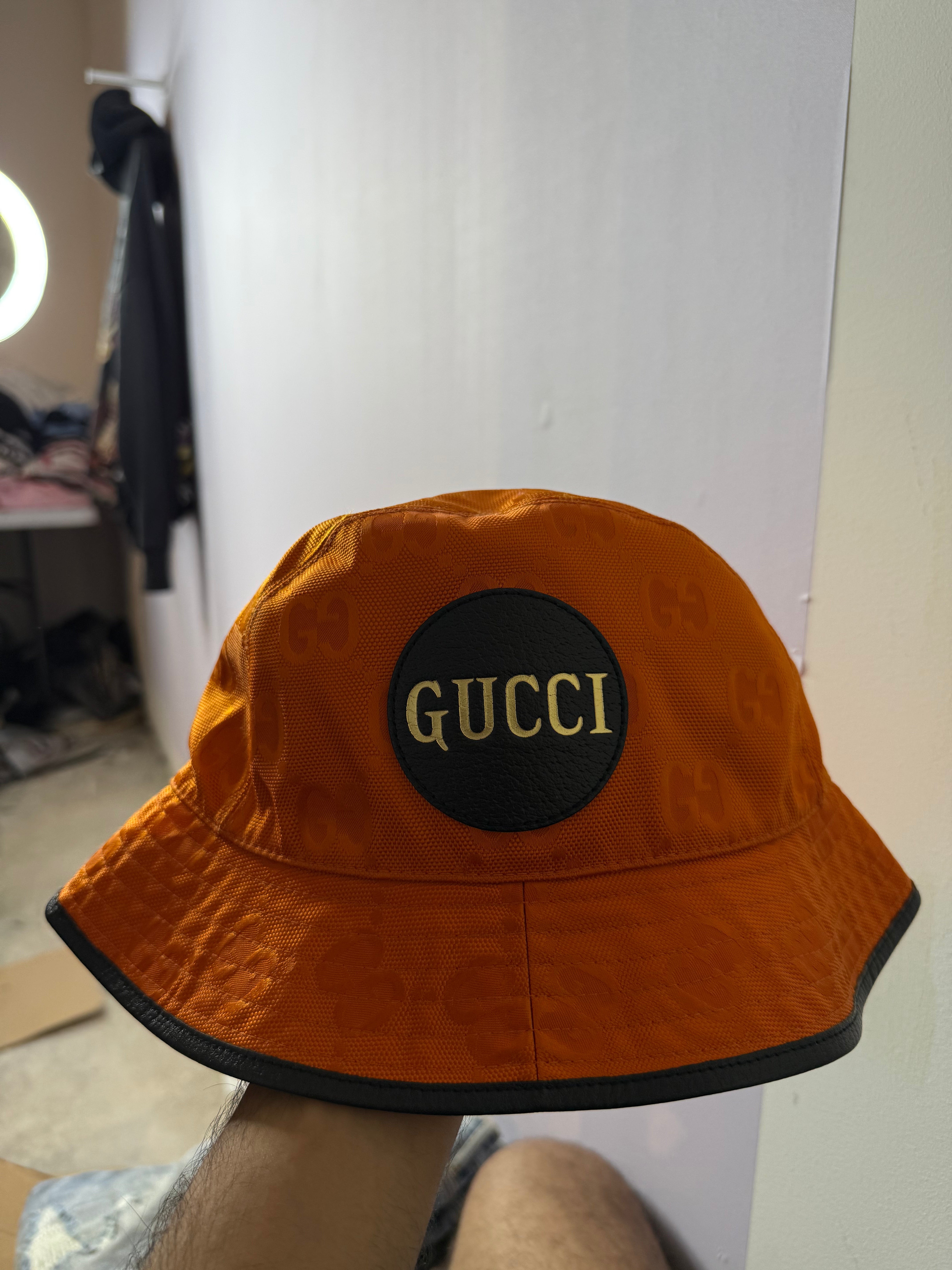 Gucci Mono Orange Bucket Hat