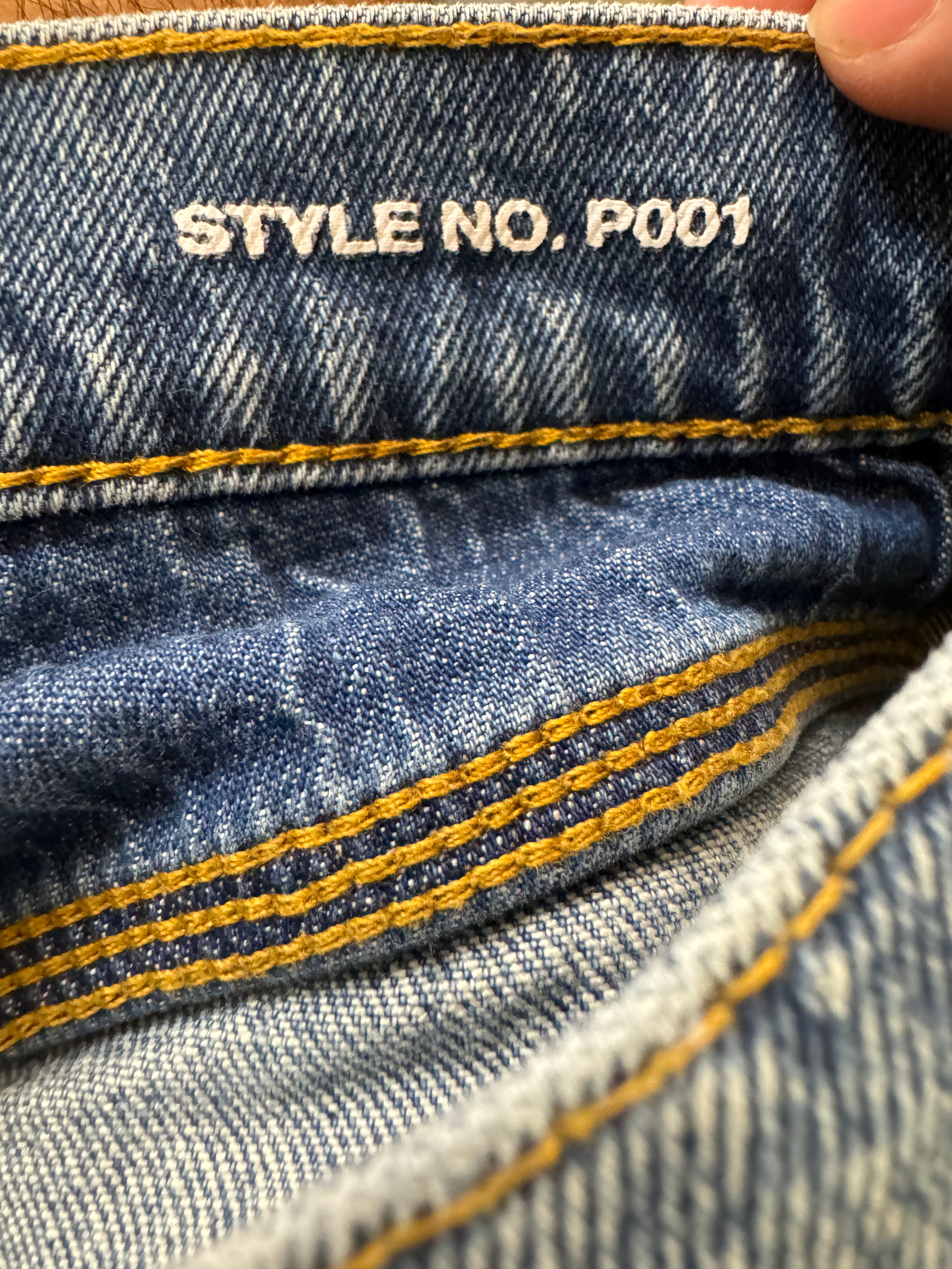 Purple Jeans Blue Used 33