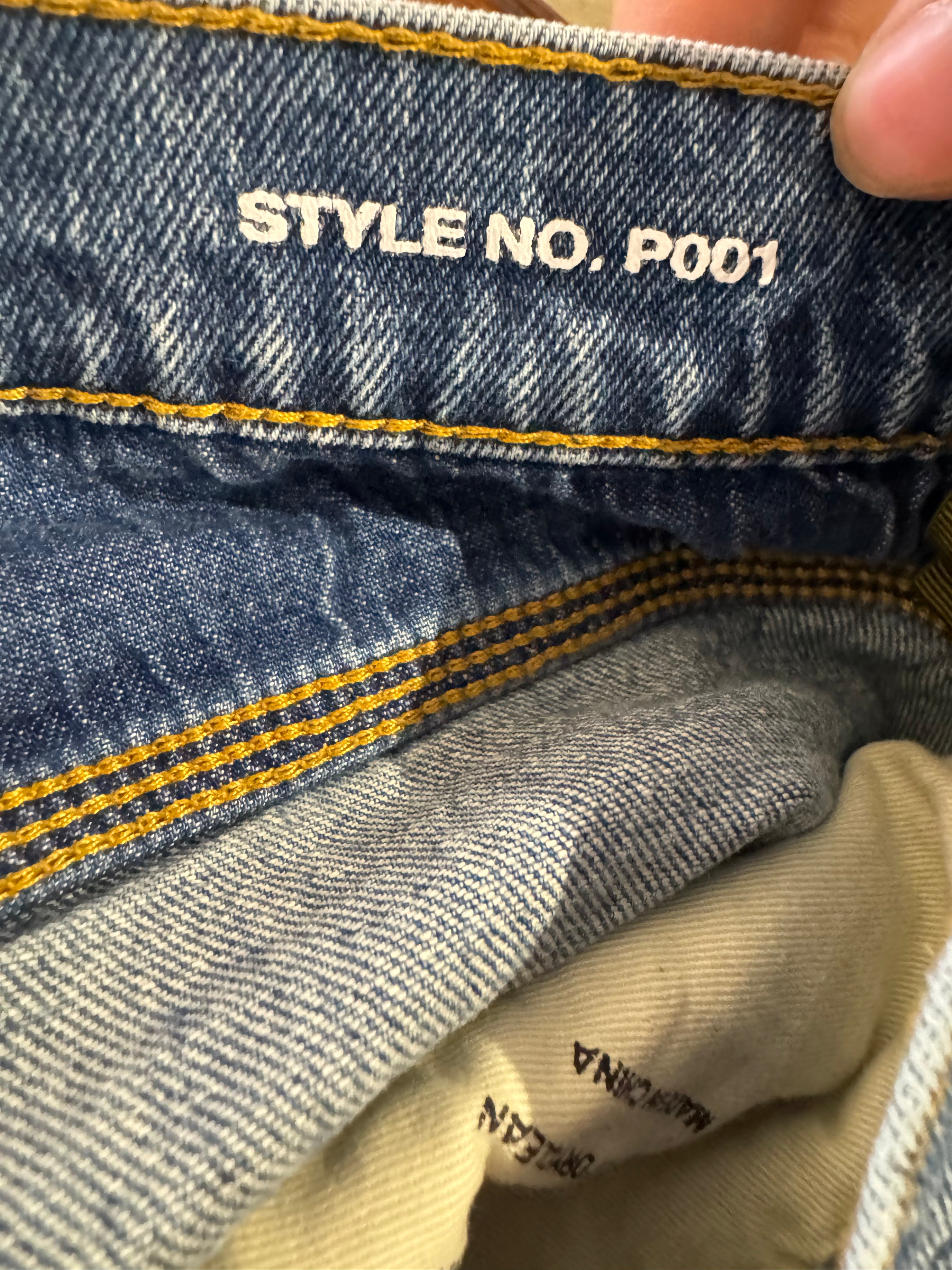 Purple Jeans Blue Used 33