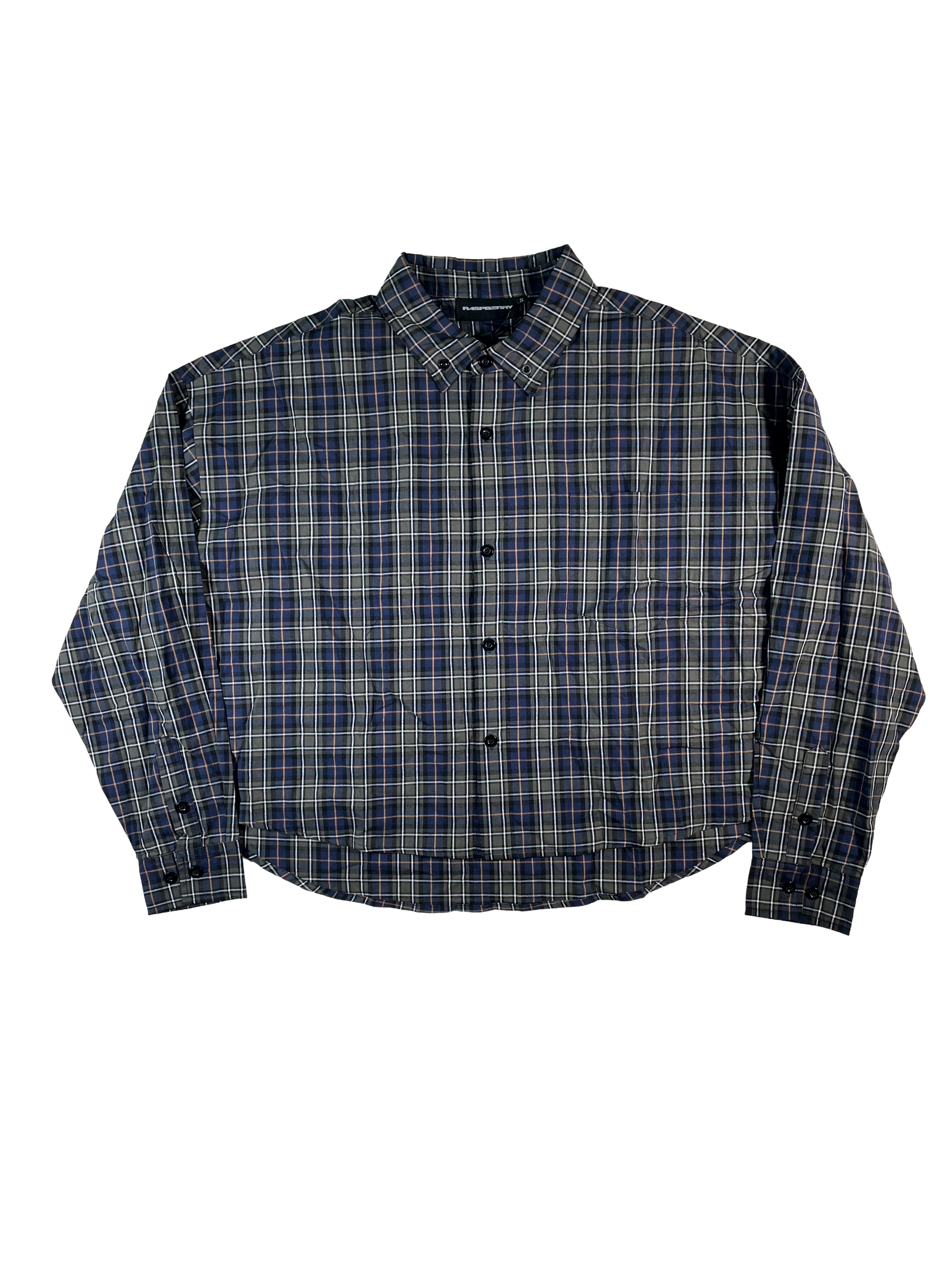 Rasberry Hills Flannel Olive, Black & Blue Shirt