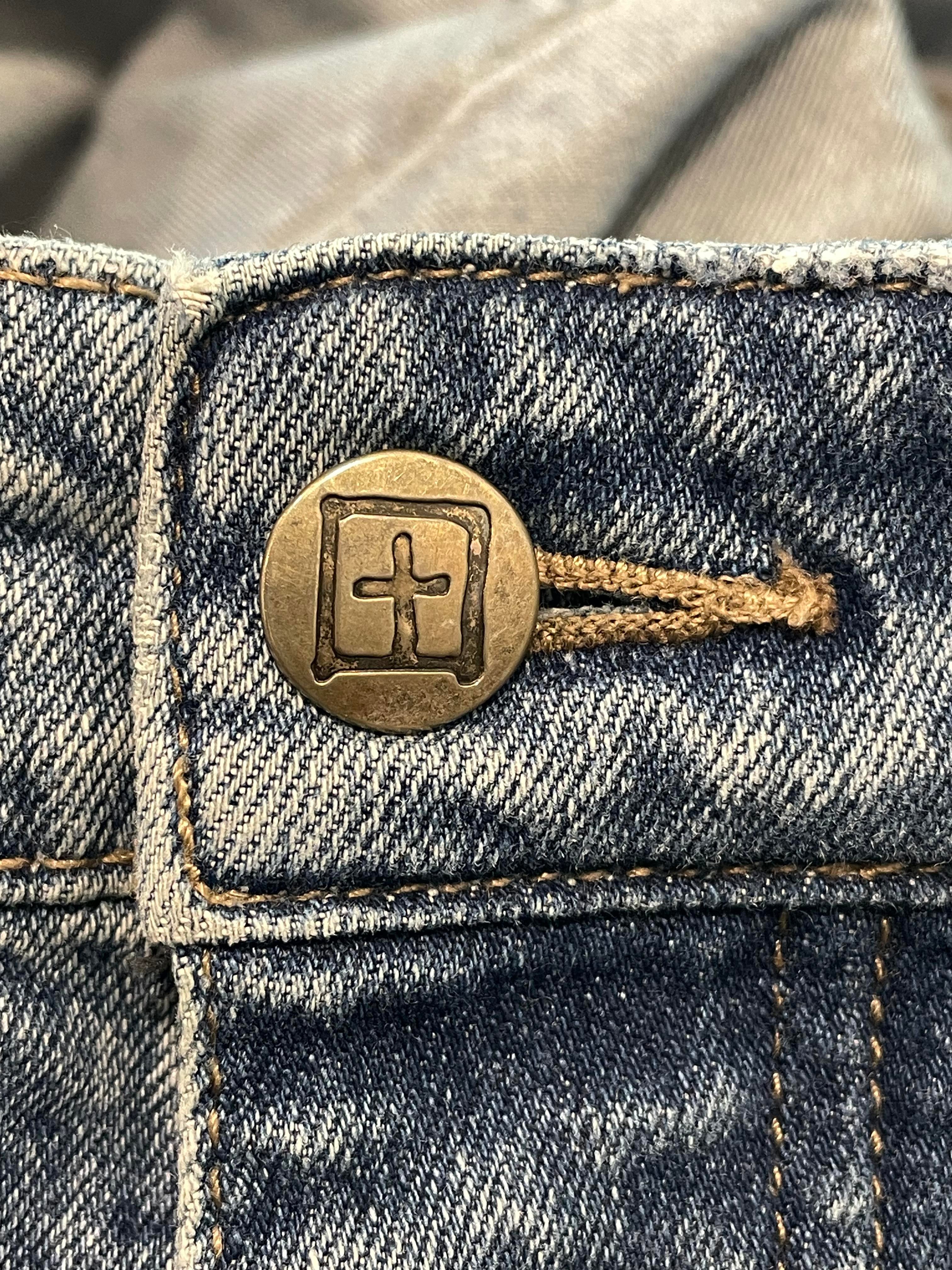 Ksubi Light Wash Cheetah Patch Jeans
