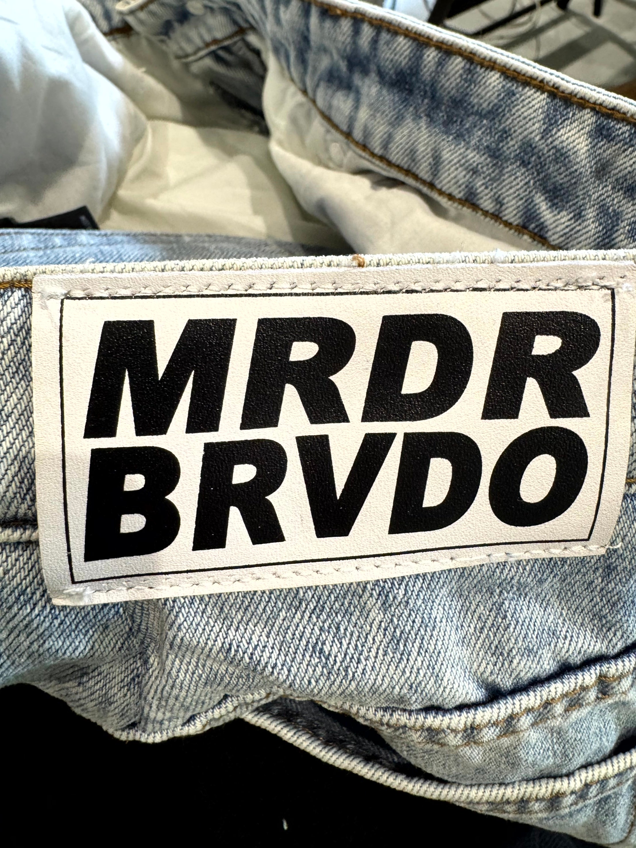 Who Decides War Rhinestone Flares Multicolor Jeans