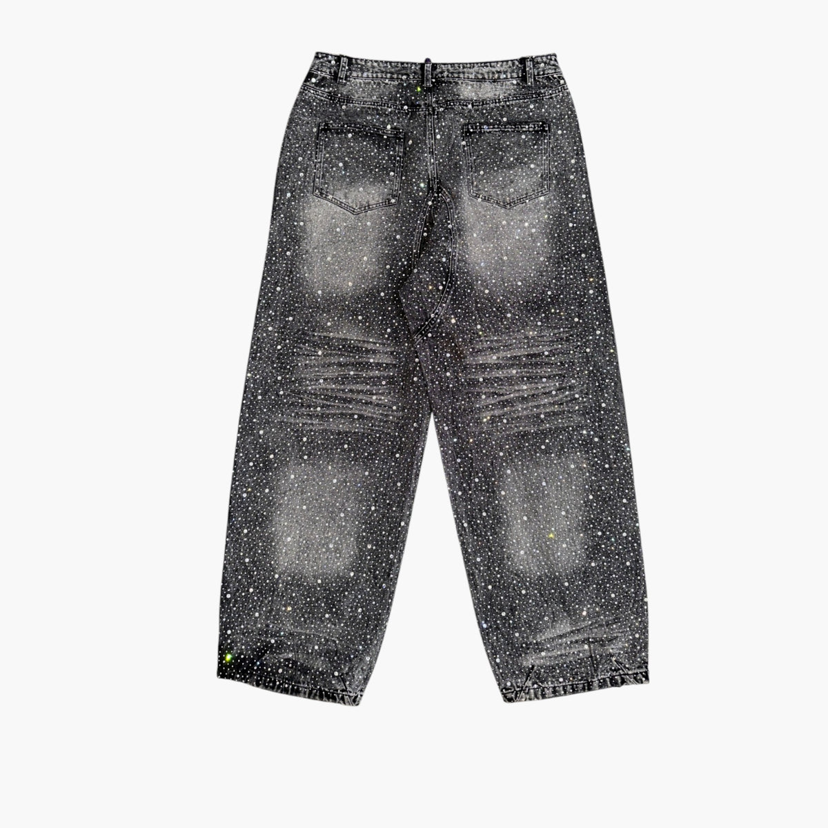 Vale Crystal Rain Black Wash Jeans