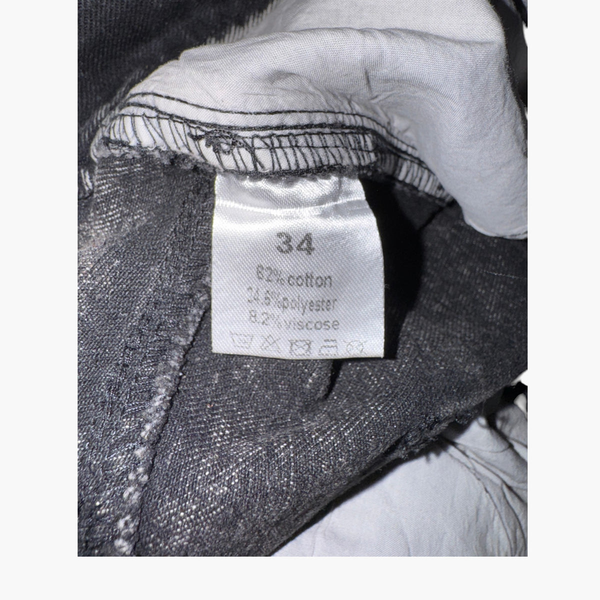 Vale Crystal Rain Black Wash Jeans