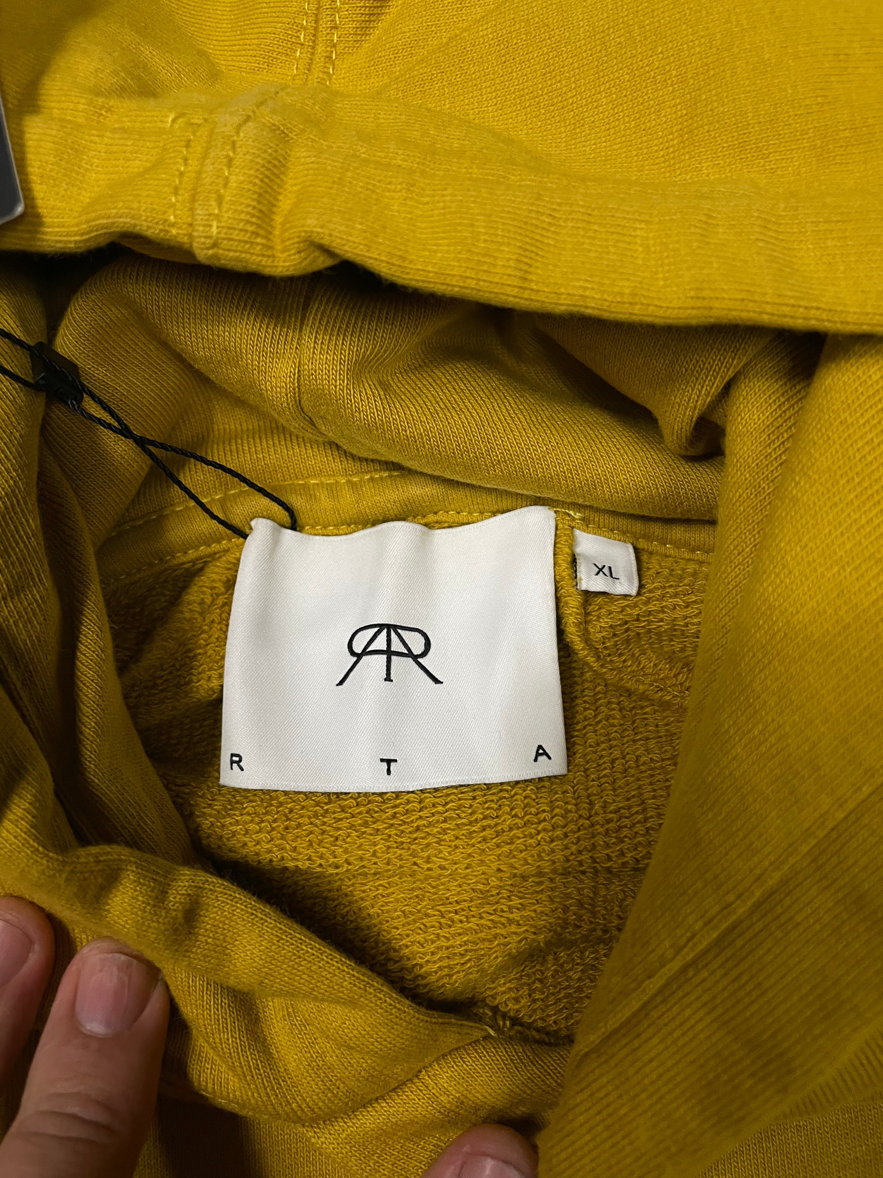 RTA Hoodie Mustard XL Used