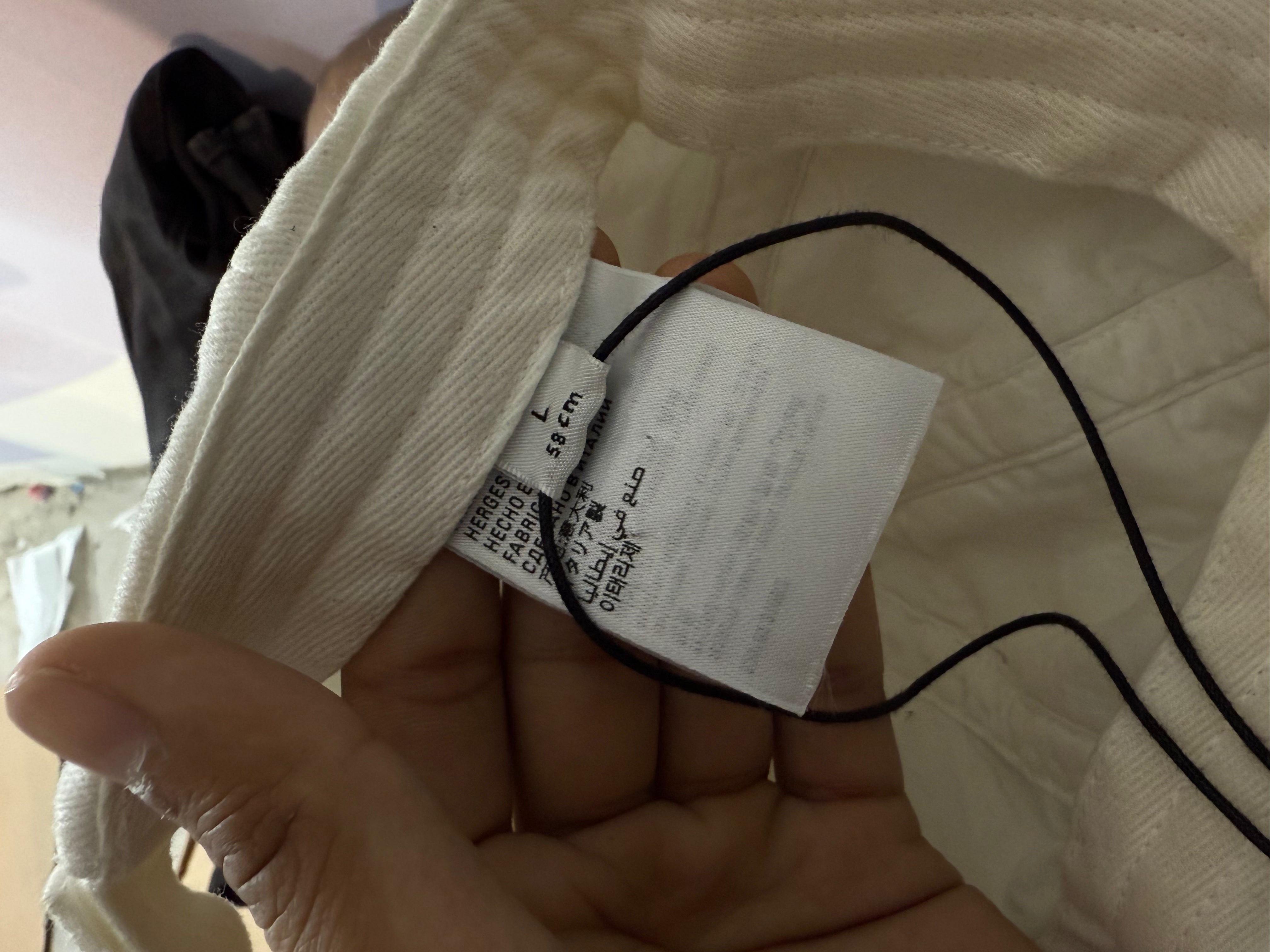 Balenciaga White Black Cap