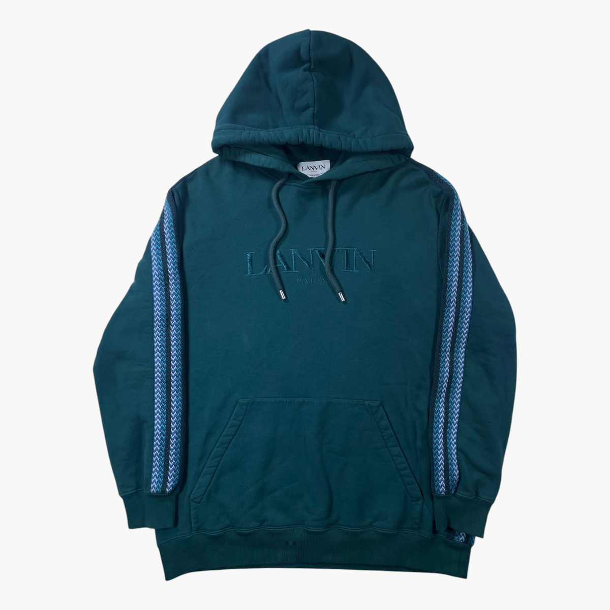 Lanvin Side Curb Dragon Oversized Hoodie