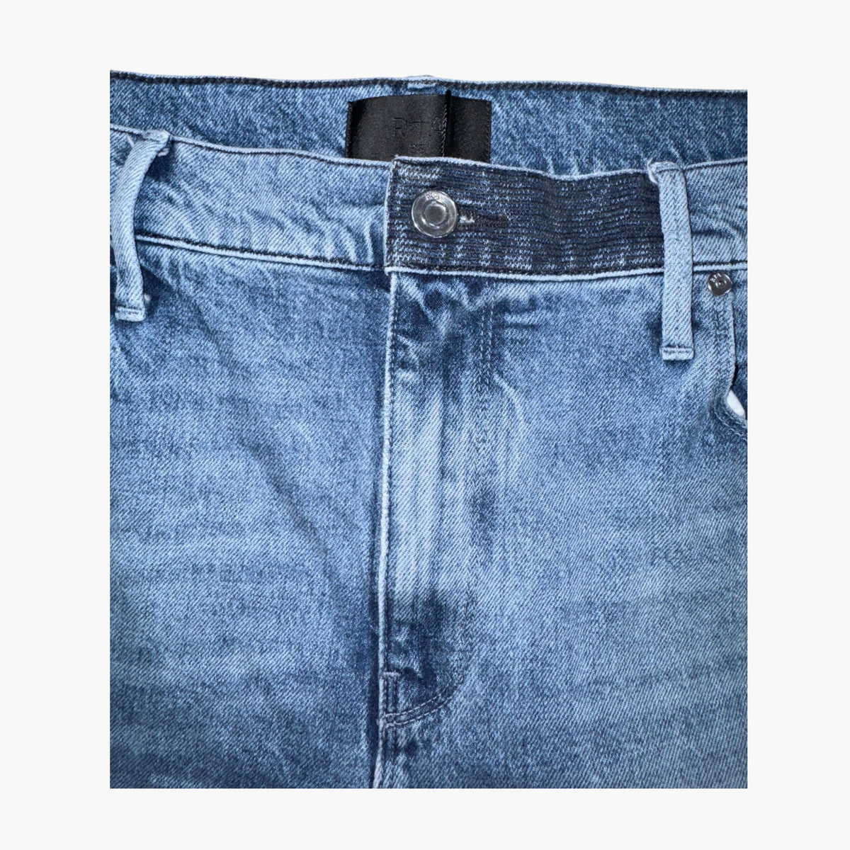 RTA Embroidered Light Wash Jeans