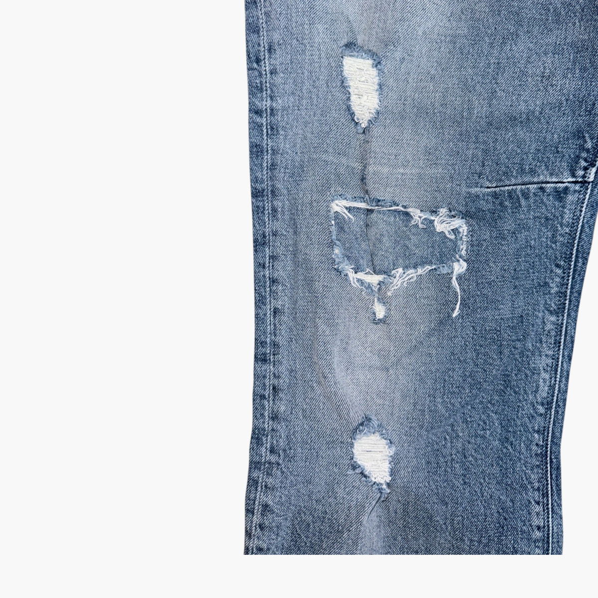 RTA Embroidered Light Wash Jeans