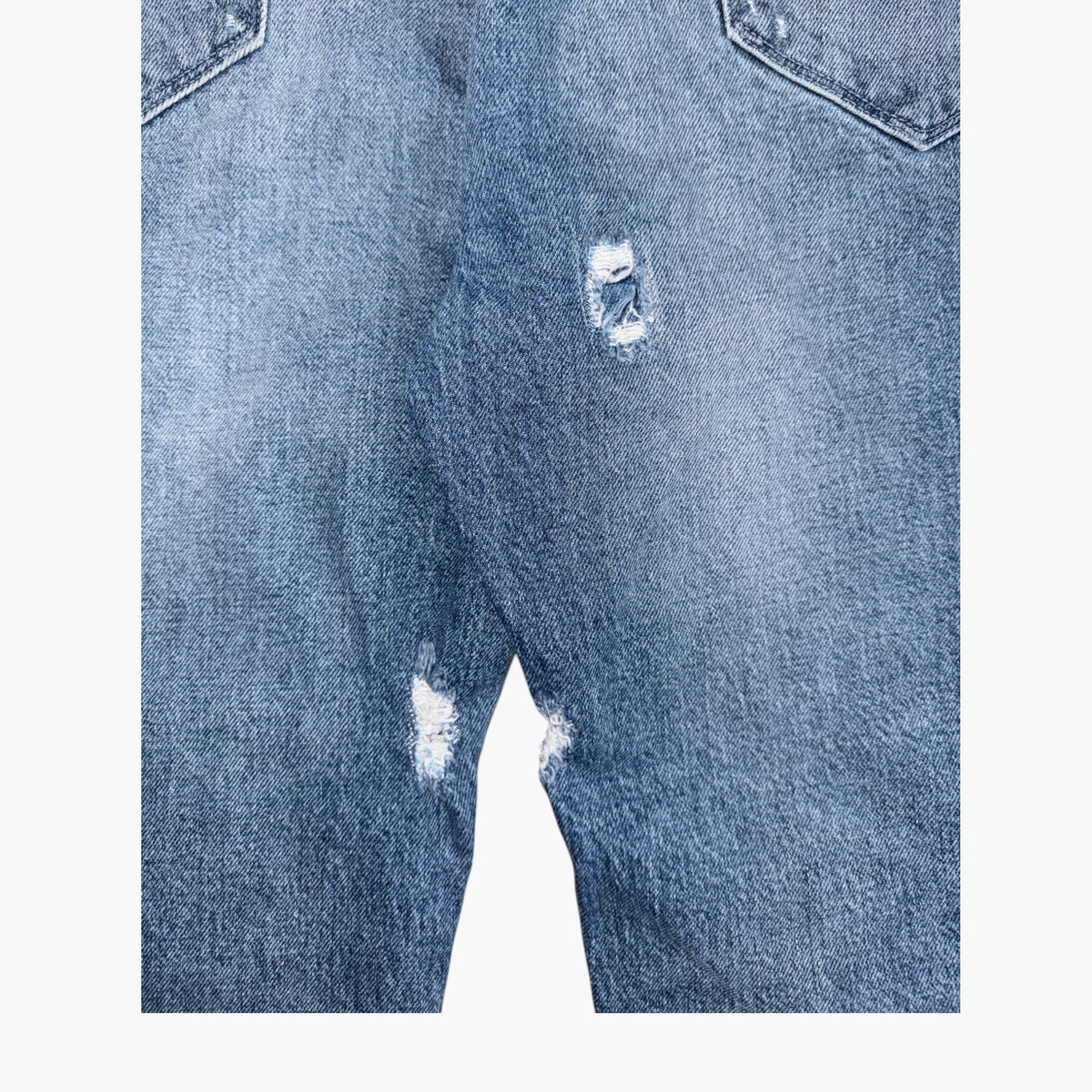 RTA Embroidered Light Wash Jeans