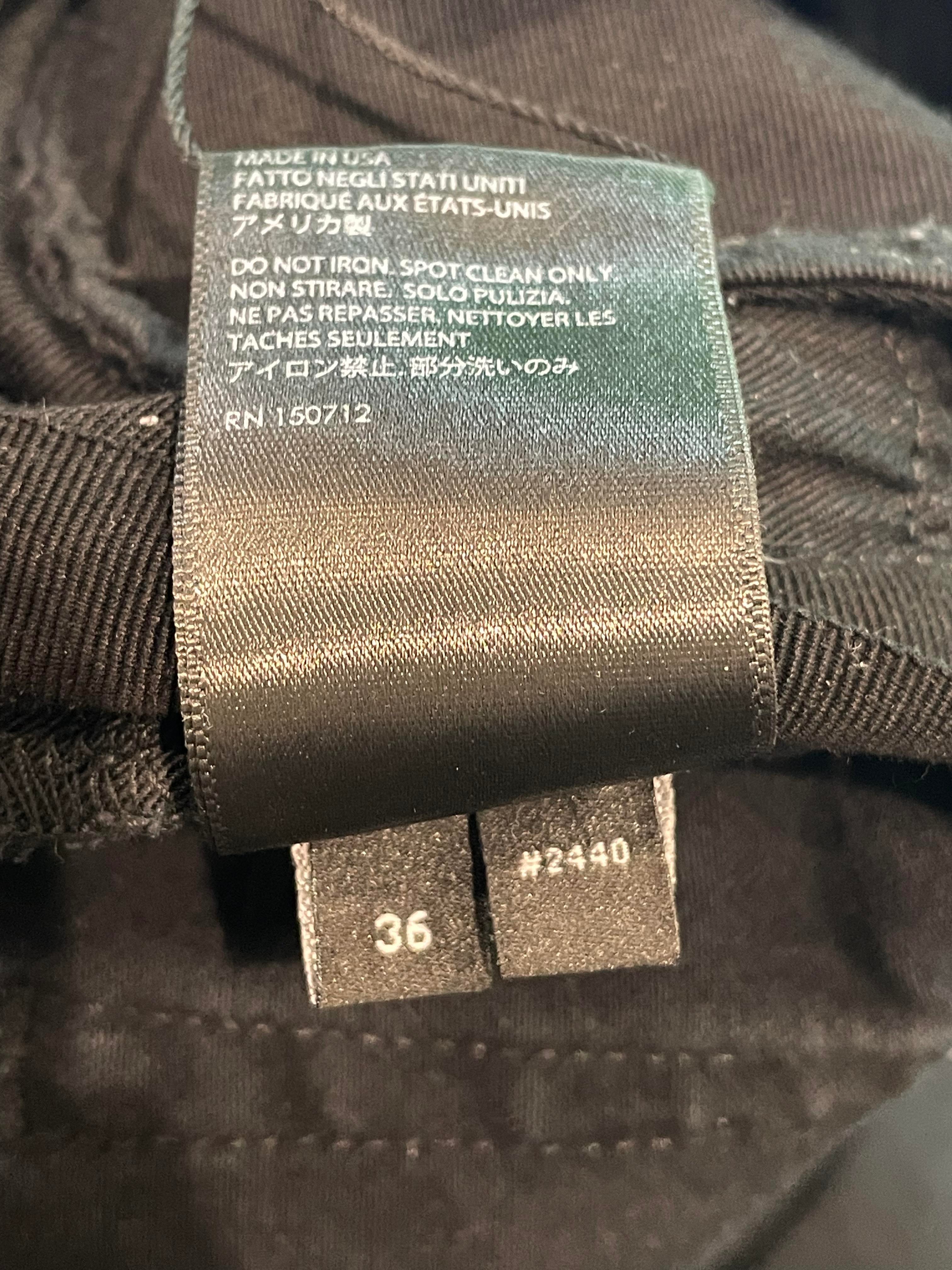 Amiri Thrasher Cheetah Black Jeans