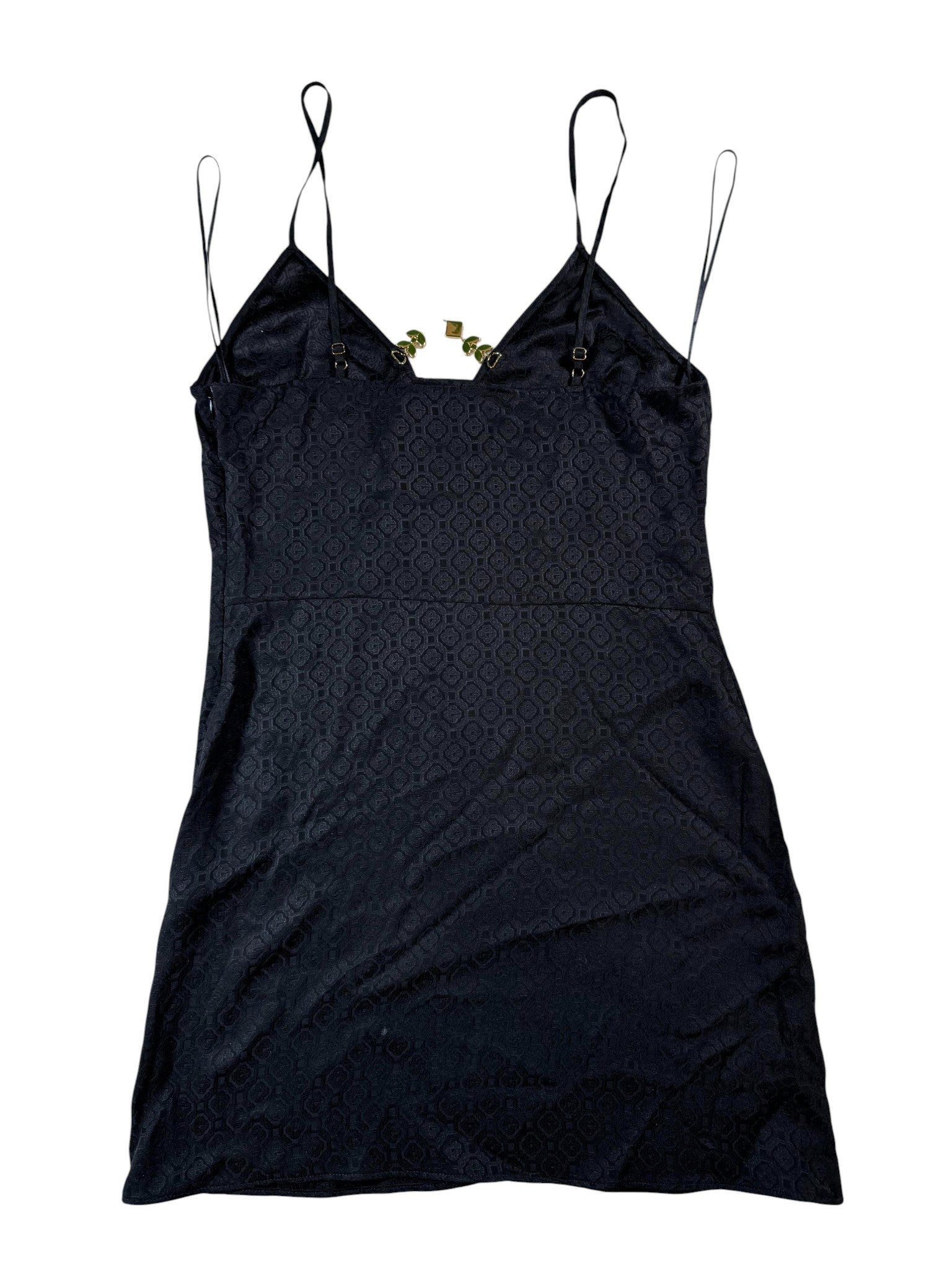 Casablanca Silk Dress Black