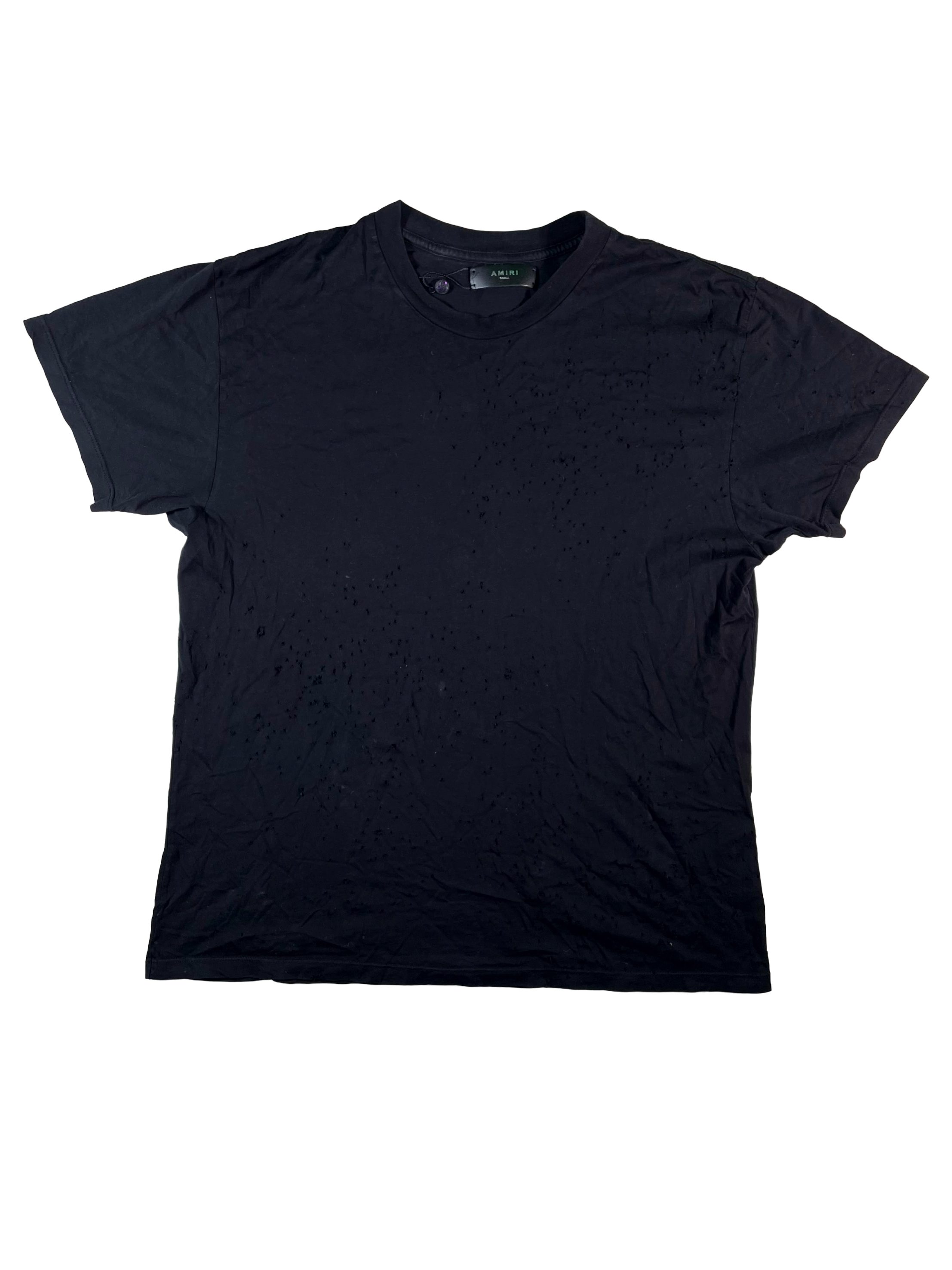 Amiri Shotgun Black Tee