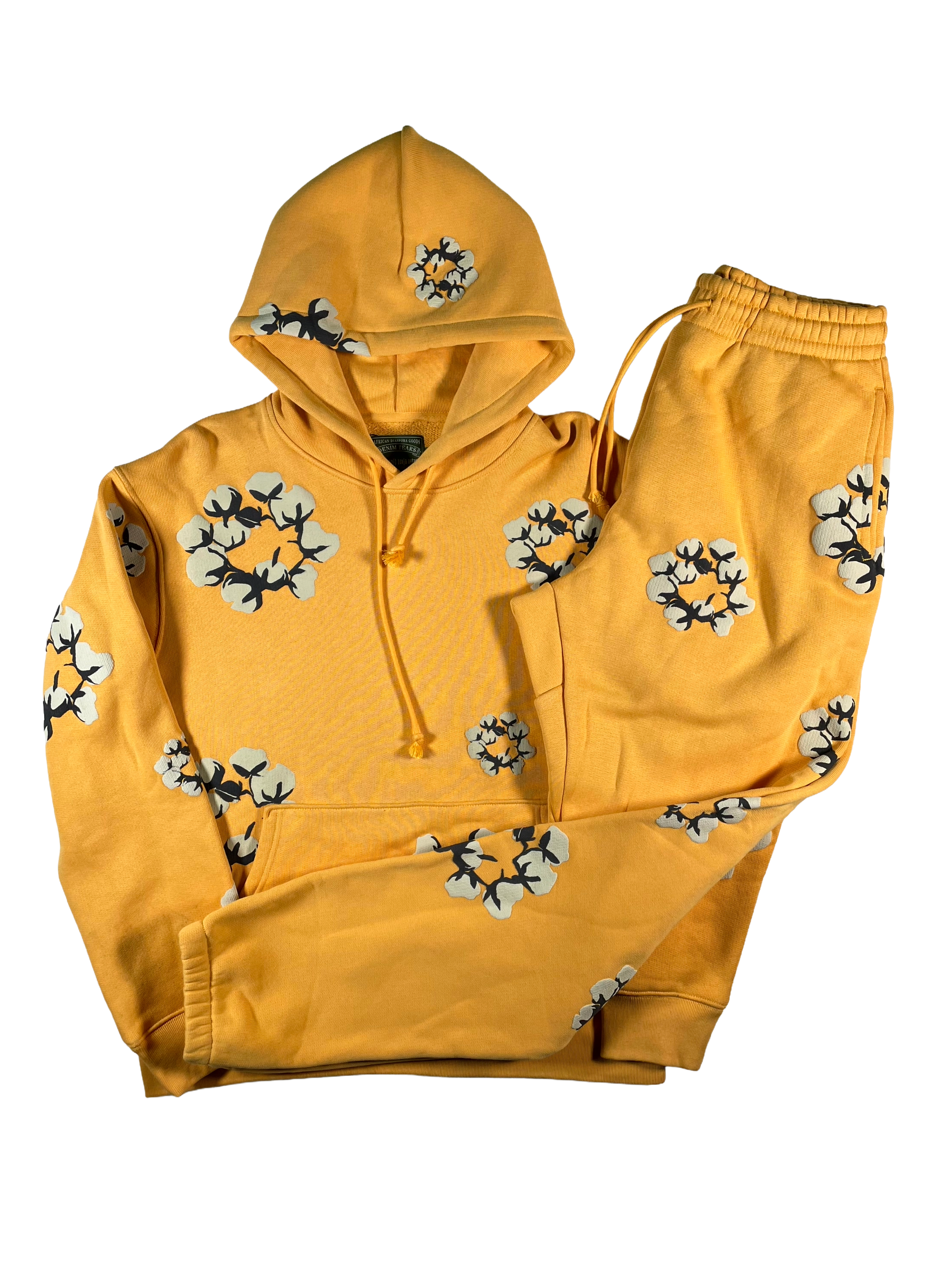 Denim Tears x CPFM Yellow Sweatsuit