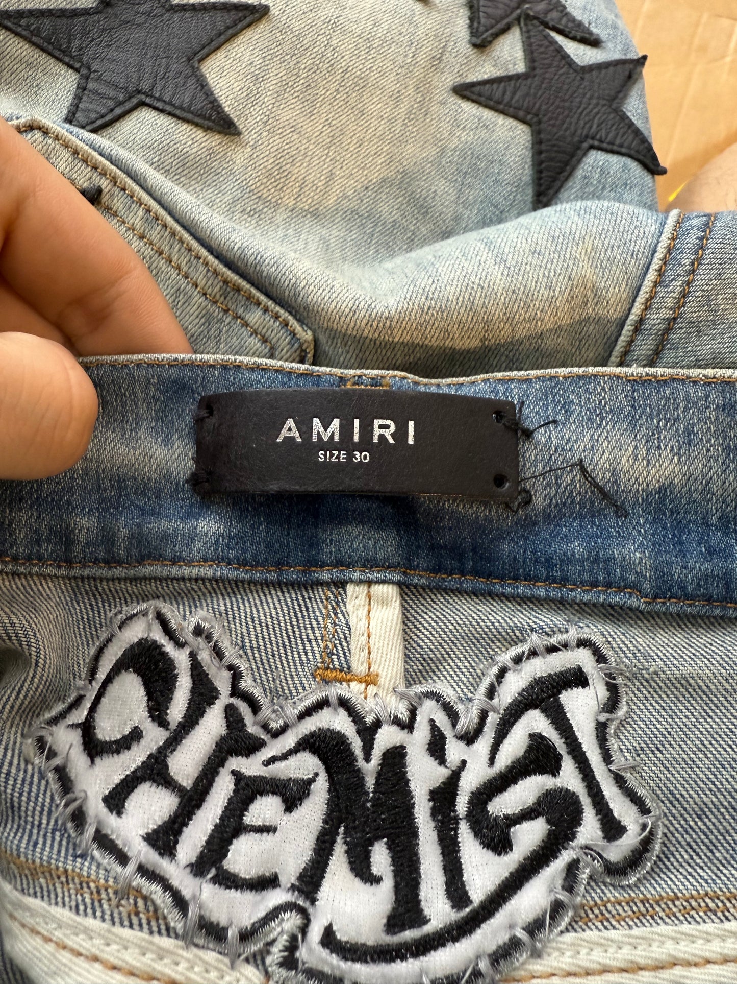 Amiri Chemist Black Star Jeans