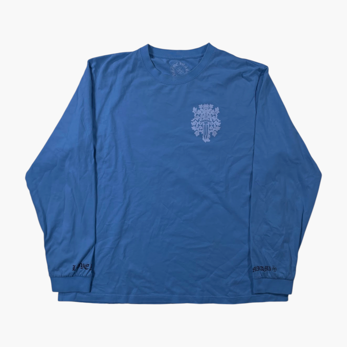 Chrome Hearts Miami Art Basel Baby Blue Long Sleeve