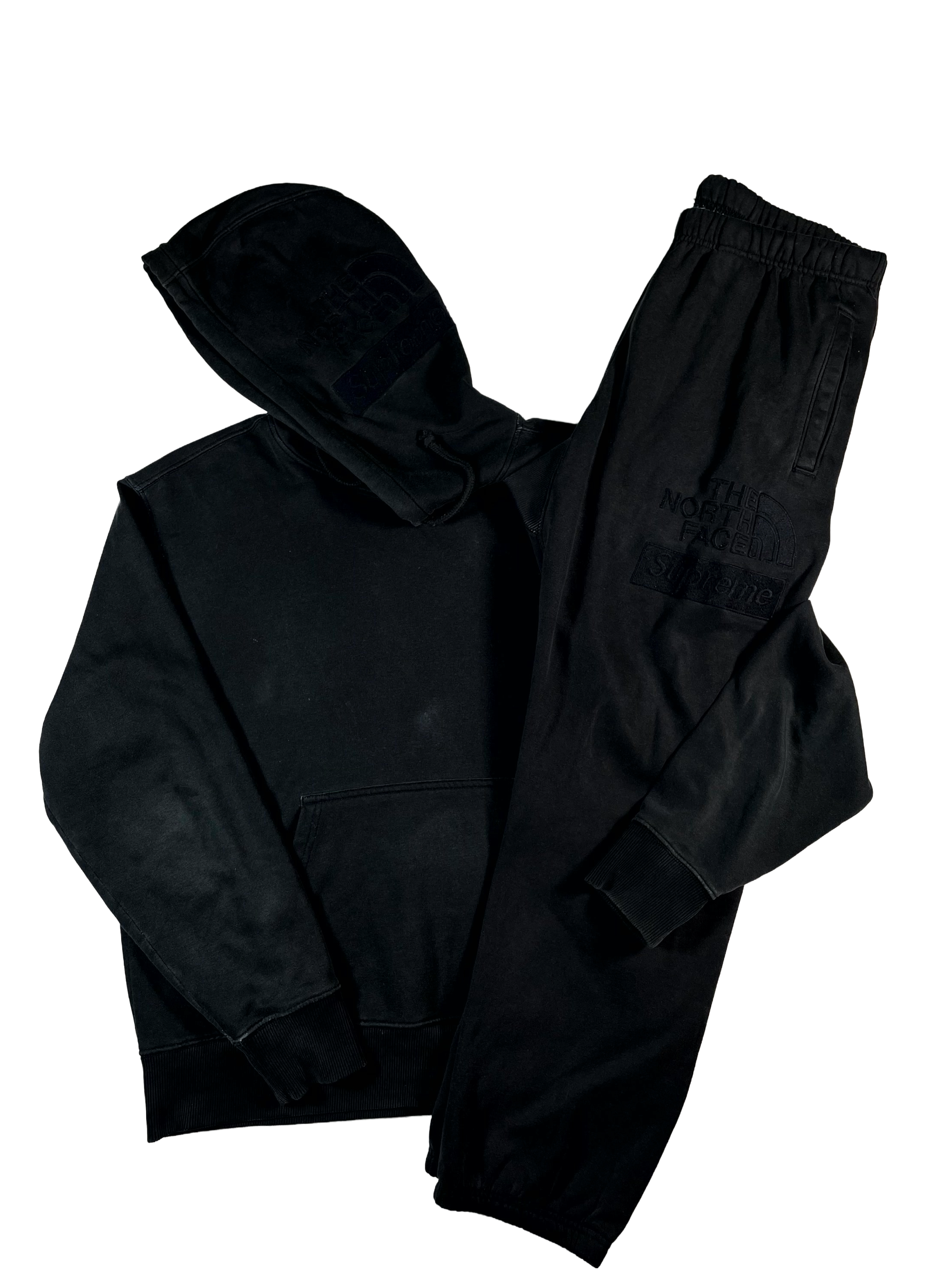 Supreme x The North Face Black Sweatsuit