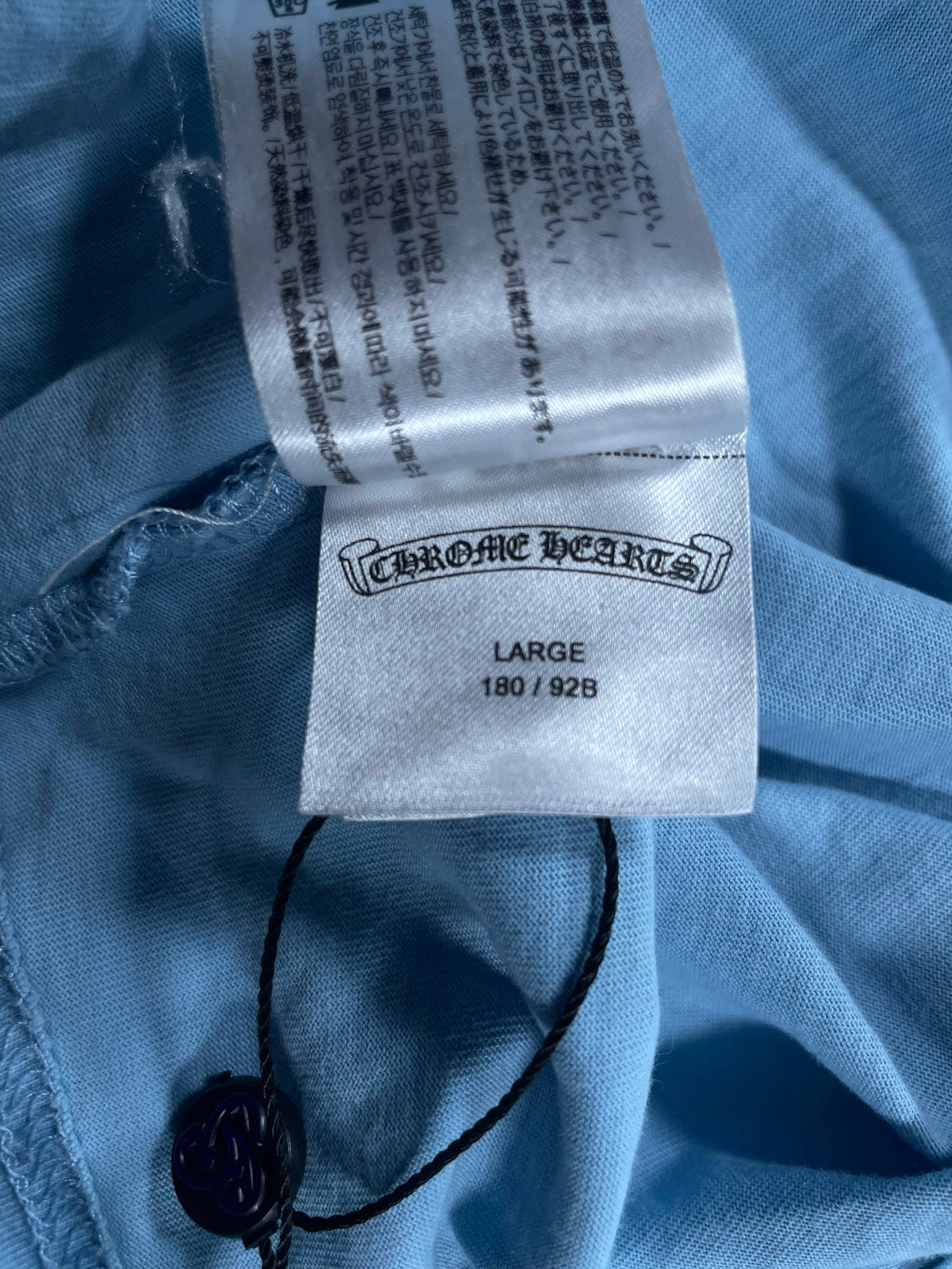 Chrome Hearts Miami Art Basel Baby Blue Long Sleeve