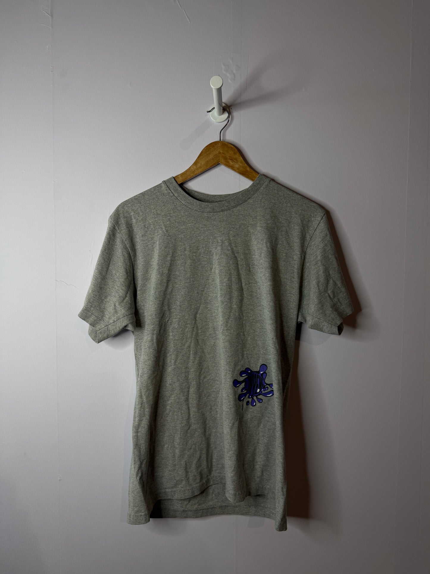 Supreme Grey Purple Tee