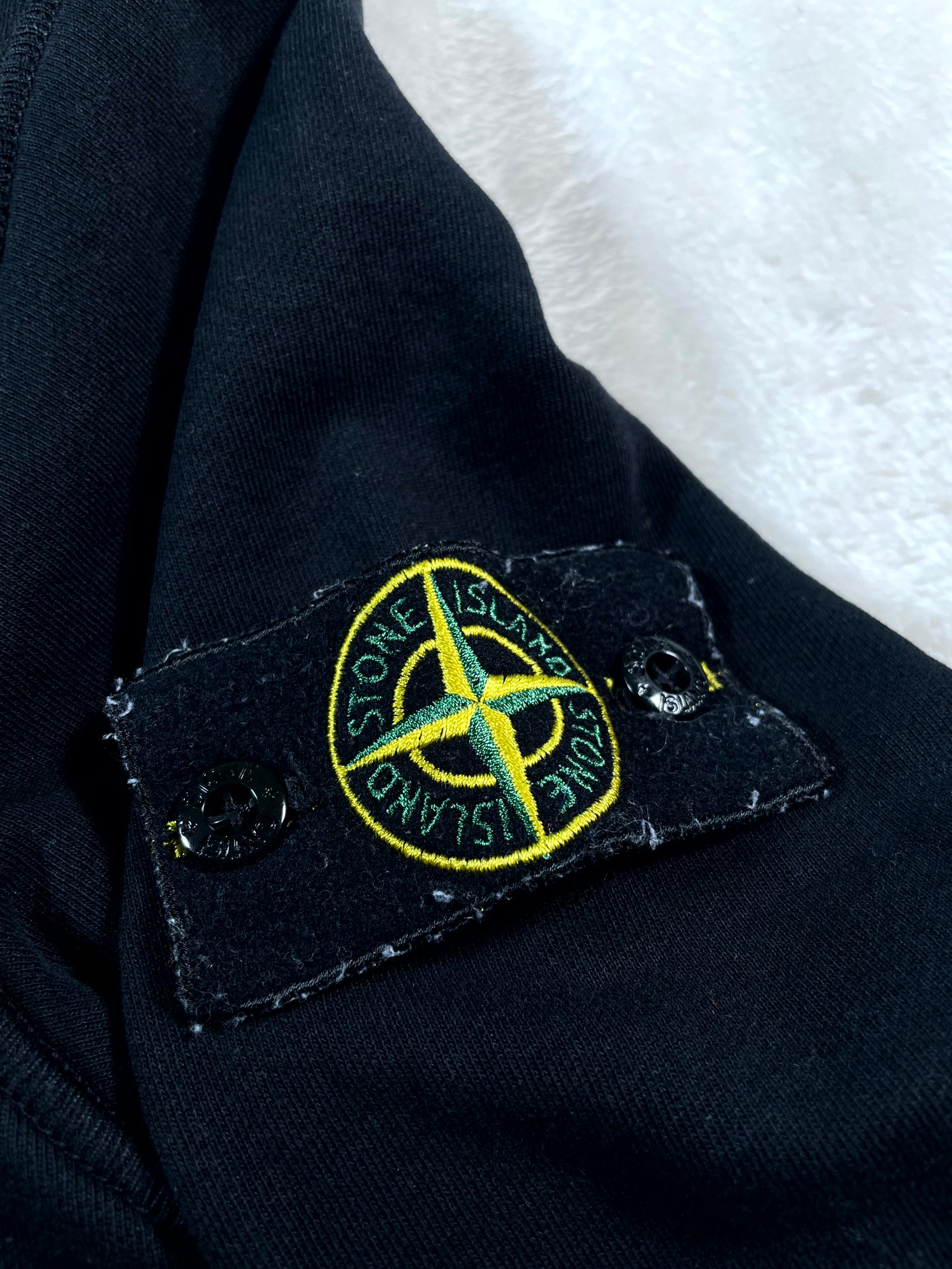 Stone Island Black Hoodie