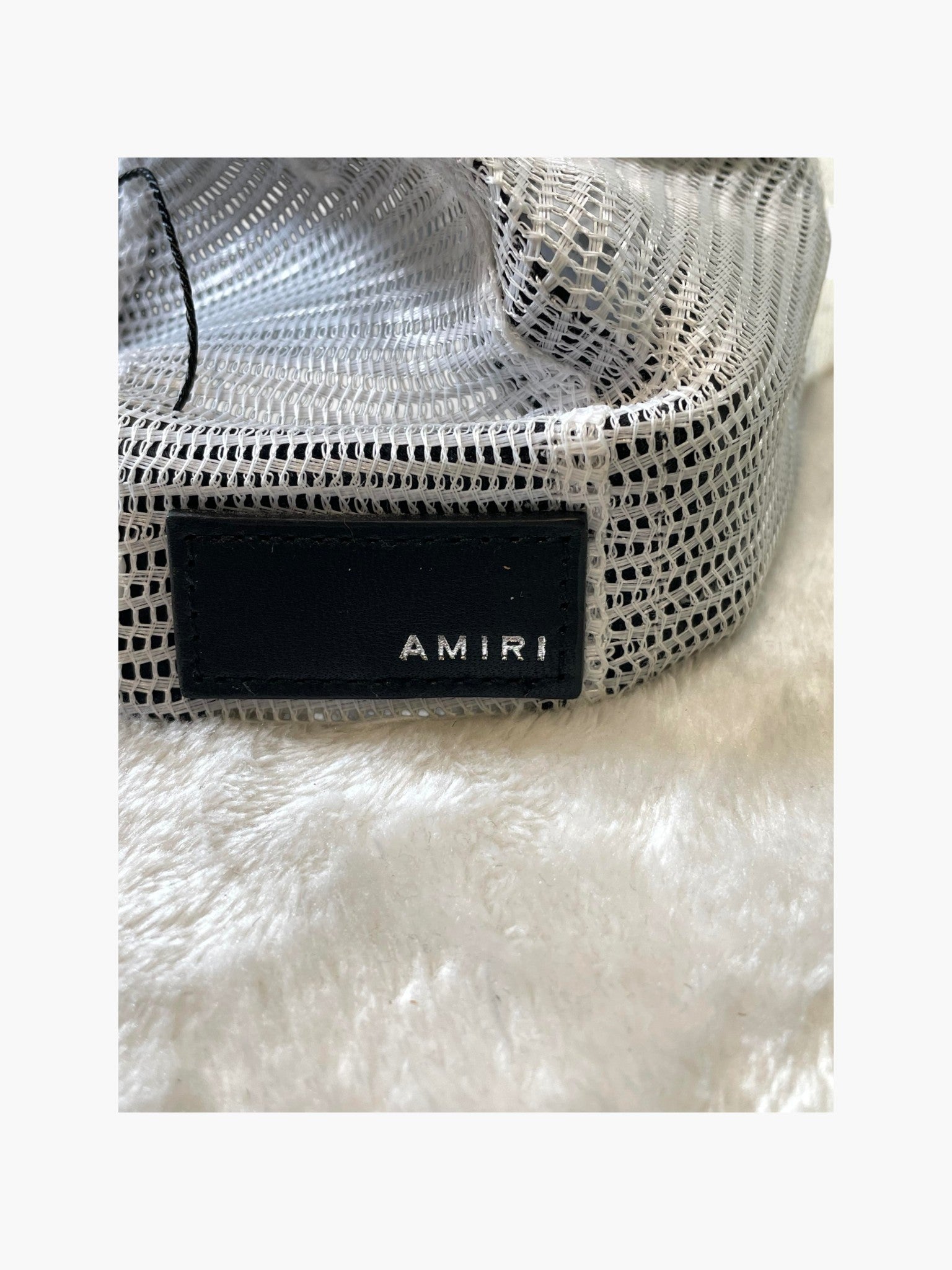 Amiri Pegasus White & Blue Trucker