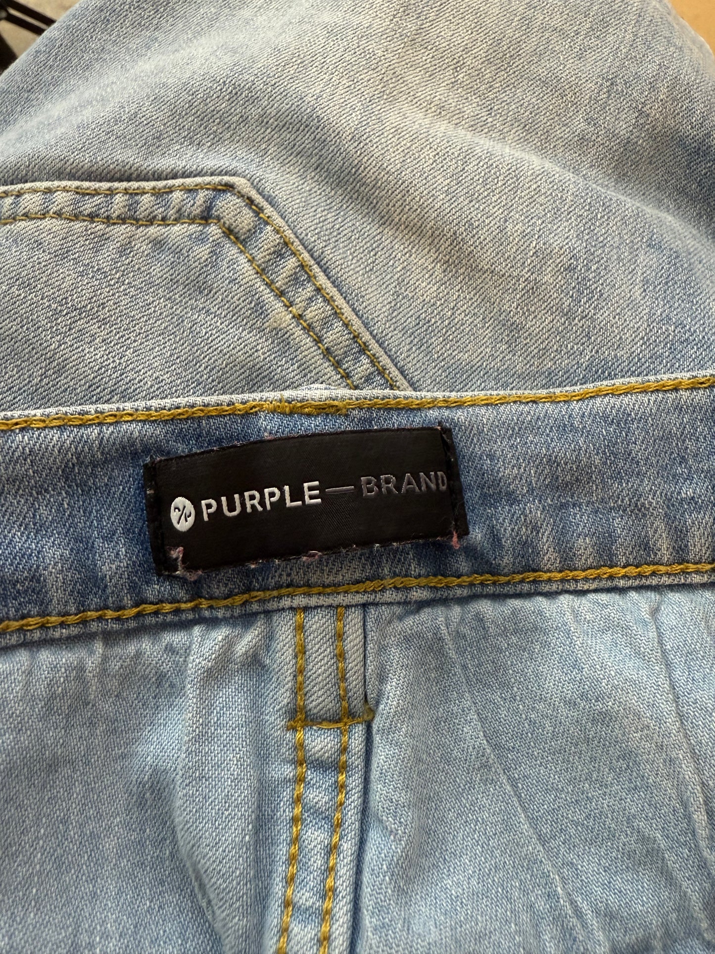 Purples Brand Jeans Light Wash