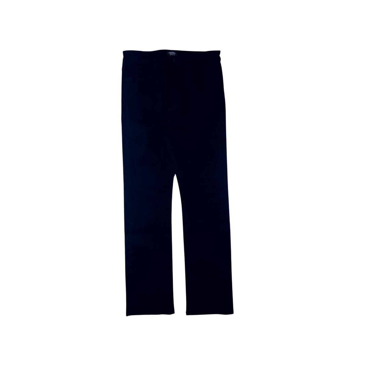 Chanel Uniform Black Jeans