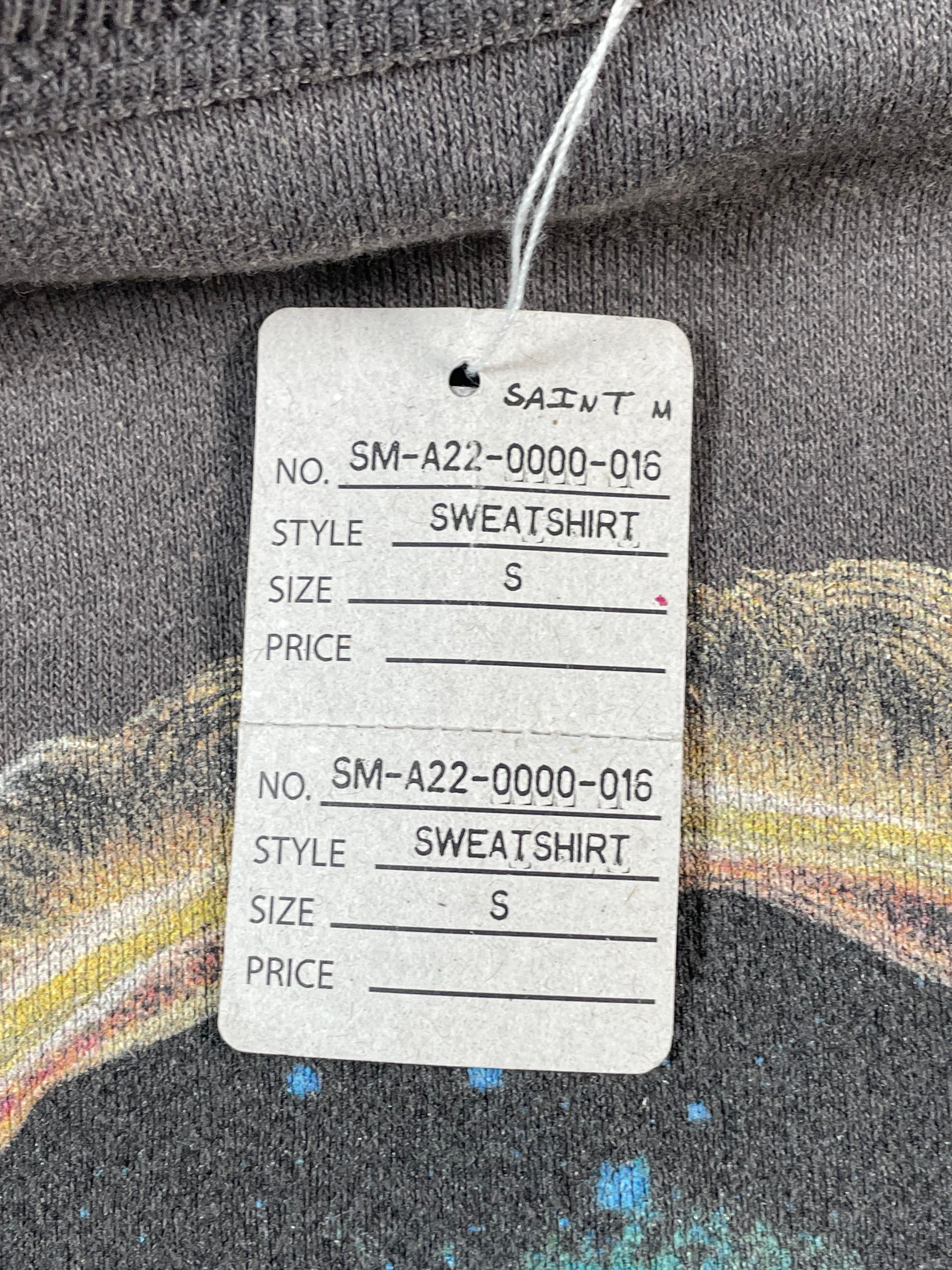 St Mx6 'Eye Future' Grey Crewneck