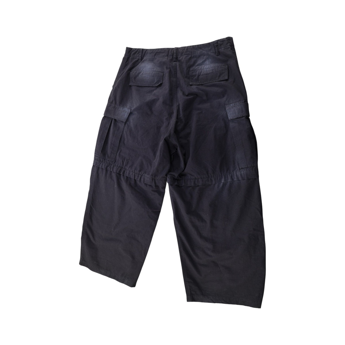 Balenciaga Cargo Black Wash Pants
