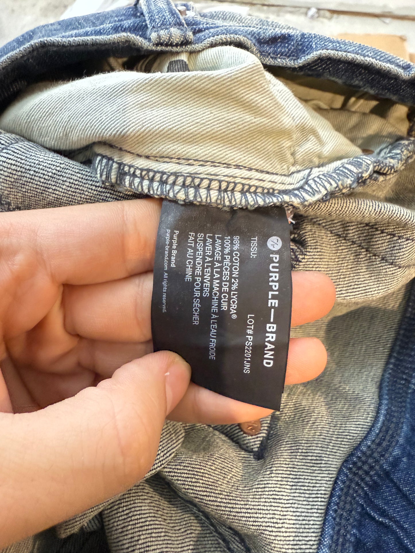 Purple Brand Jeans Dark Wash Jeans