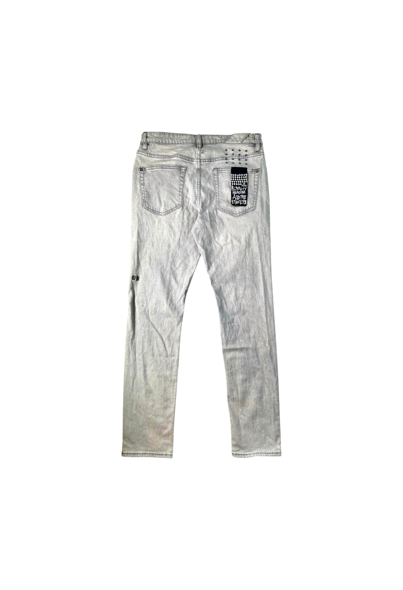 Ksubi Ripped Grey Jeans
