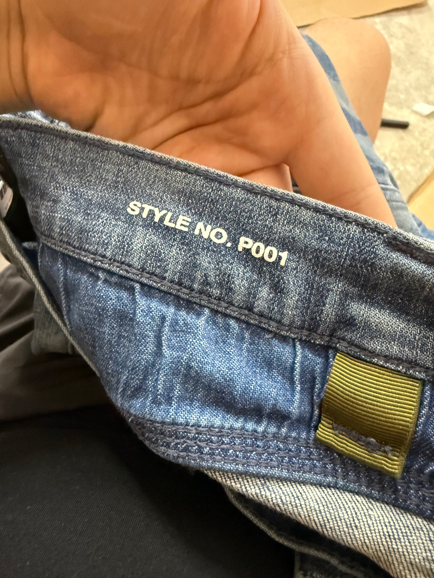 Purple Brand Blue Dye Light Wash Jeans
