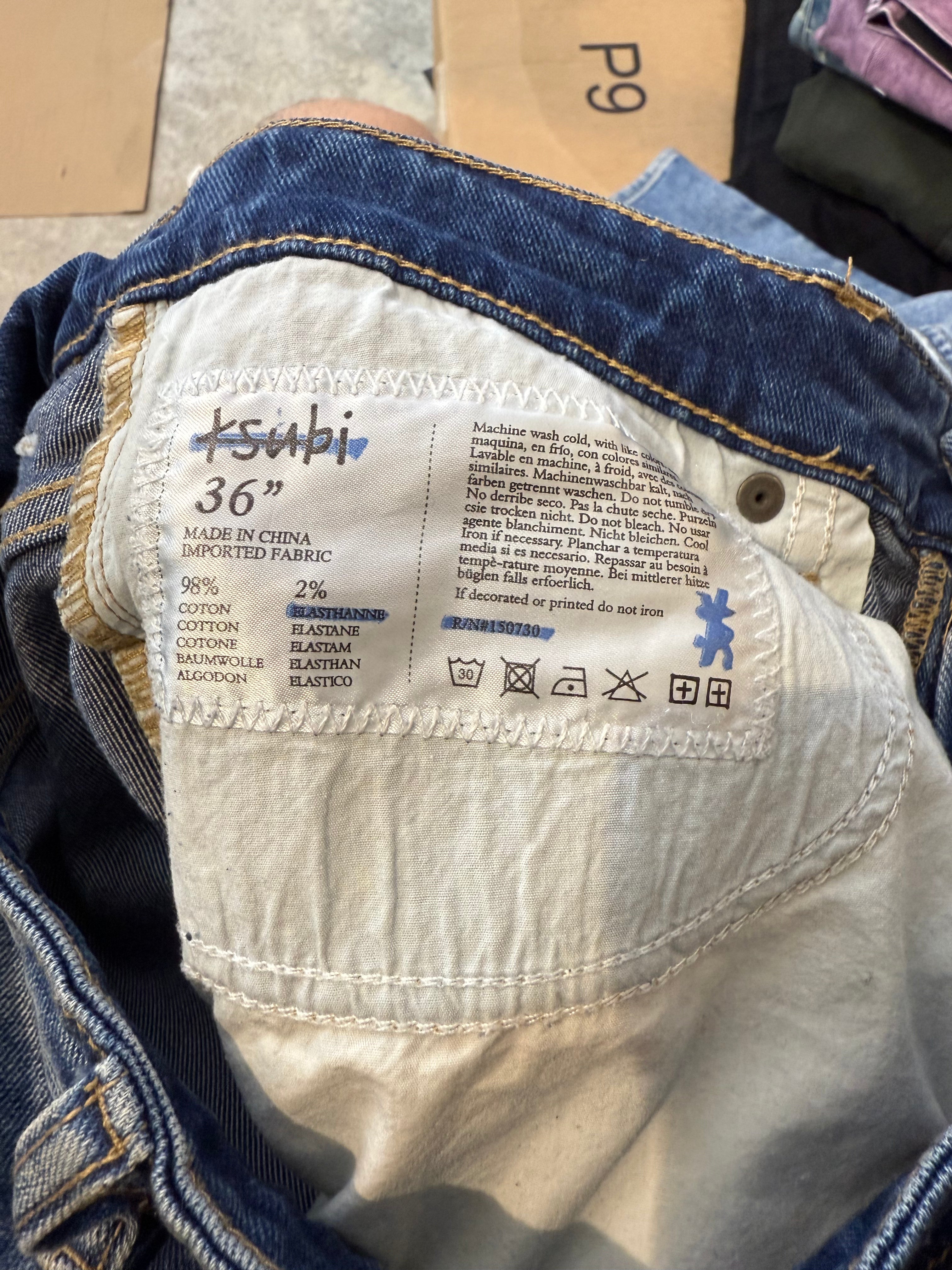Ksubi Jeans Light Wash Used 36