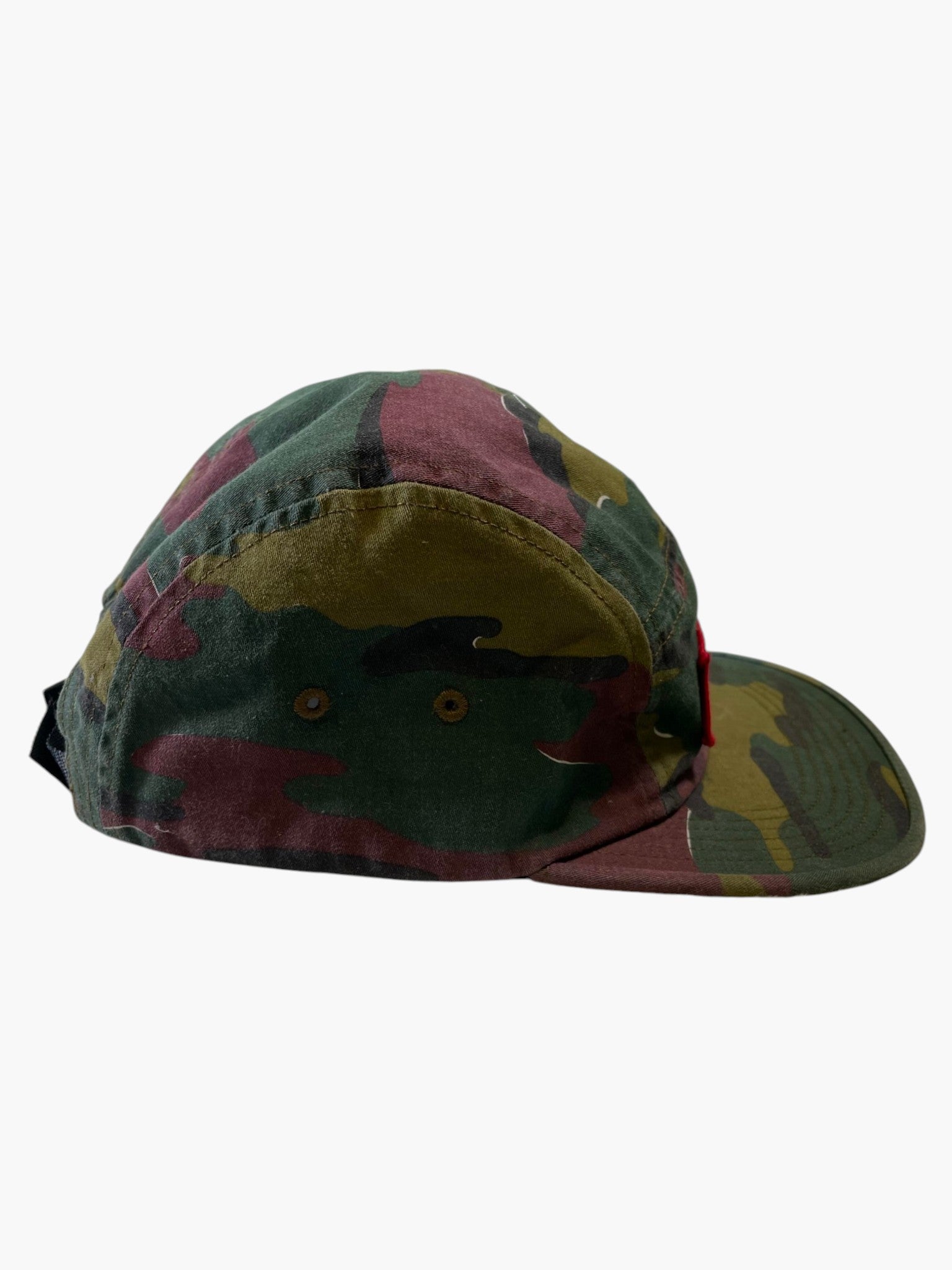 Supreme Red Camo Cap