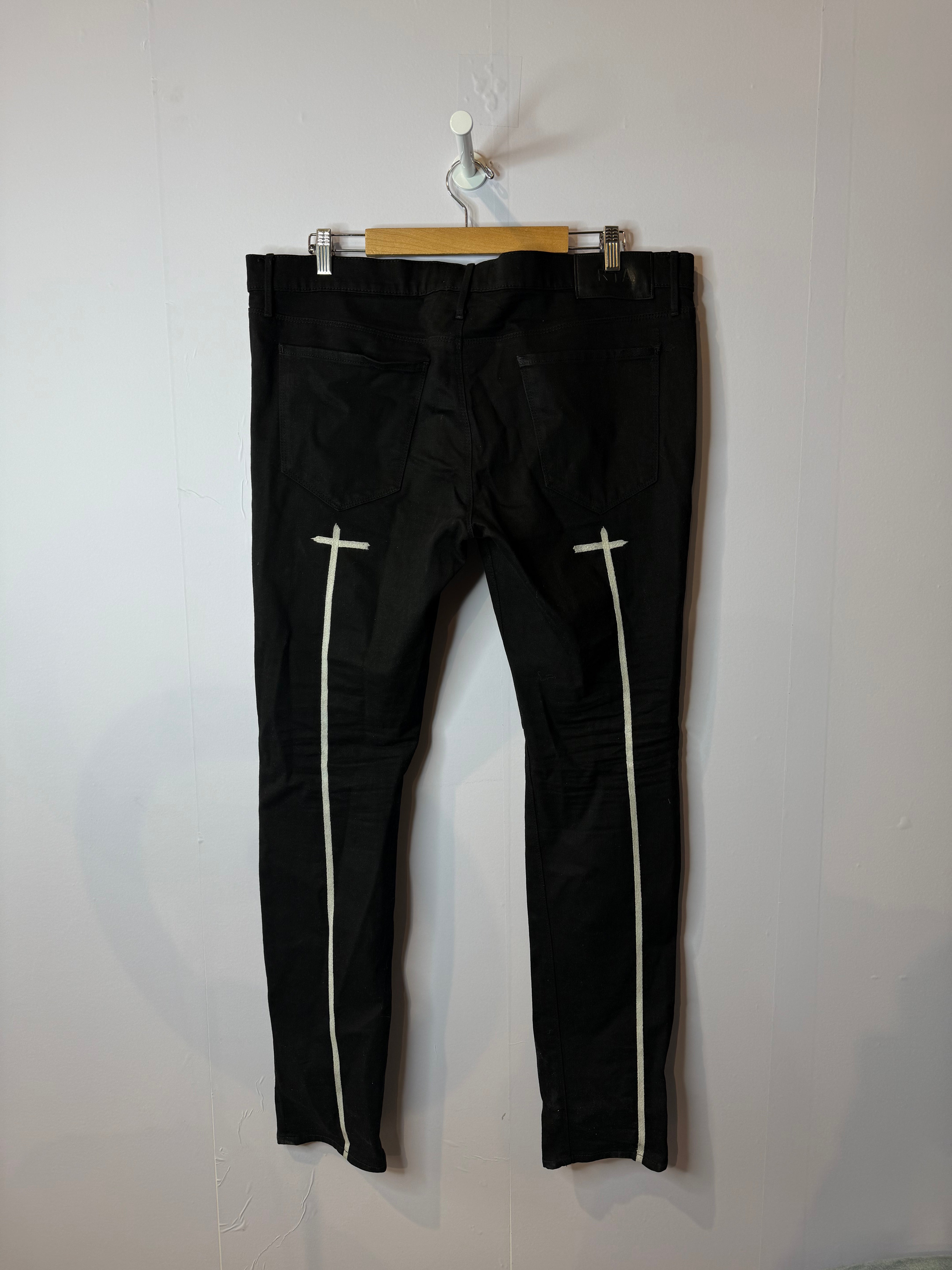 RTA Sinners Jeans Black Used 38