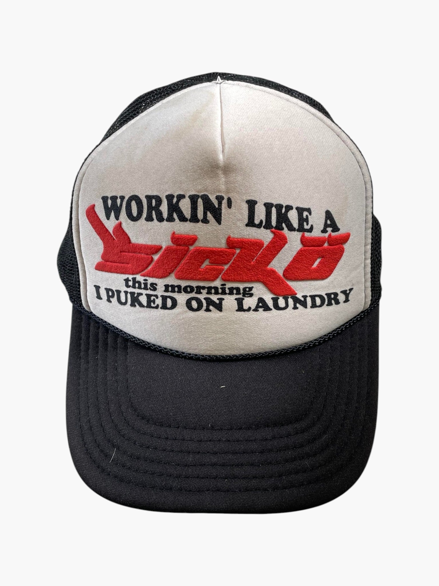 Sicko Black & White Cap