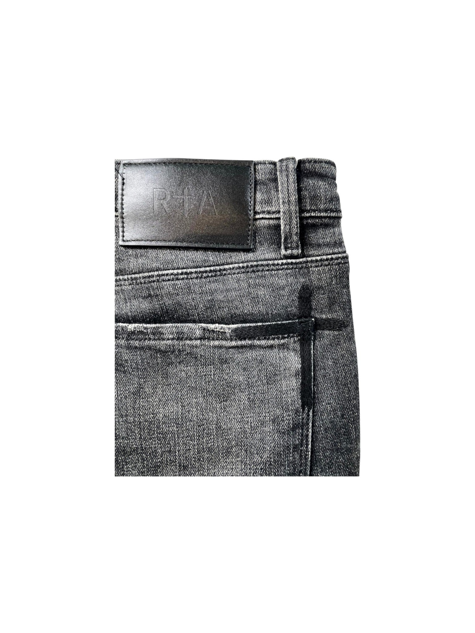 RTA Ripped Black Wash Jeans
